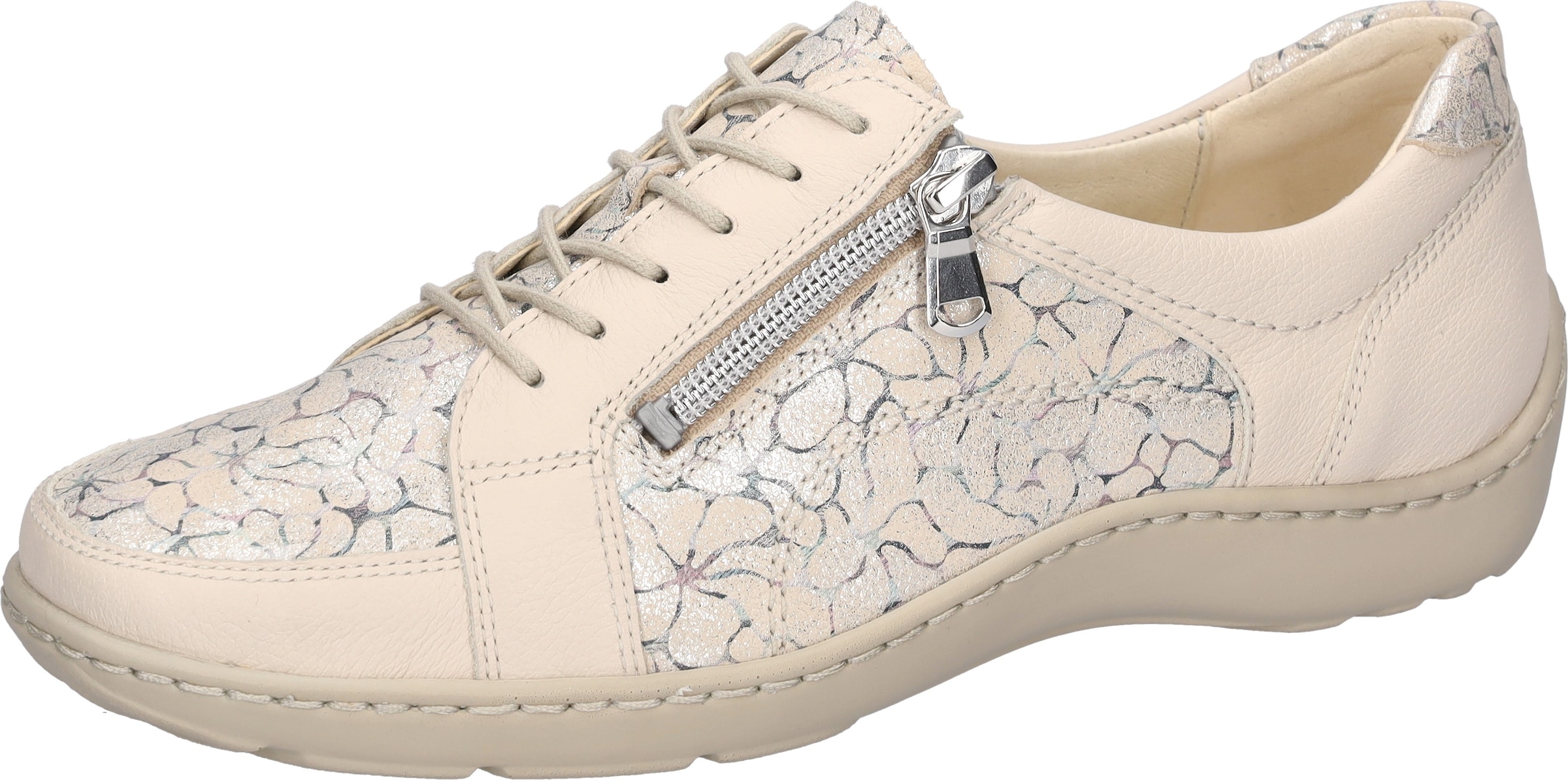 Waldläufer Chaussure à lacets »HENNI«  en largeur de chaussure H = très large, chaussure de loisirs, chaussure basse, chaussure à lacets