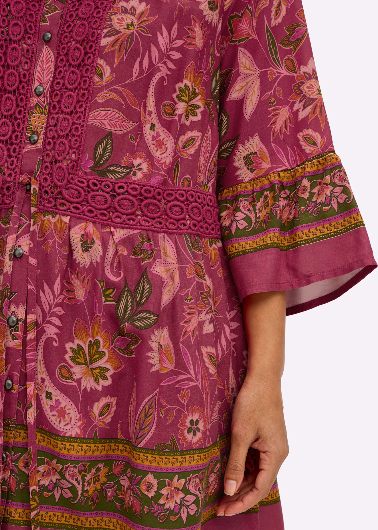 sheego by Joe Browns Blouse à pression