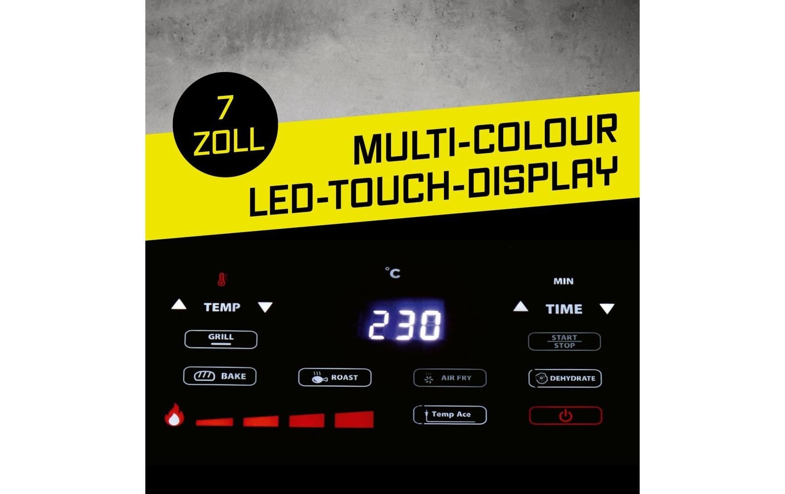 GOURMETmaxx Heissluftfritteuse »5,5 l« 2000 W