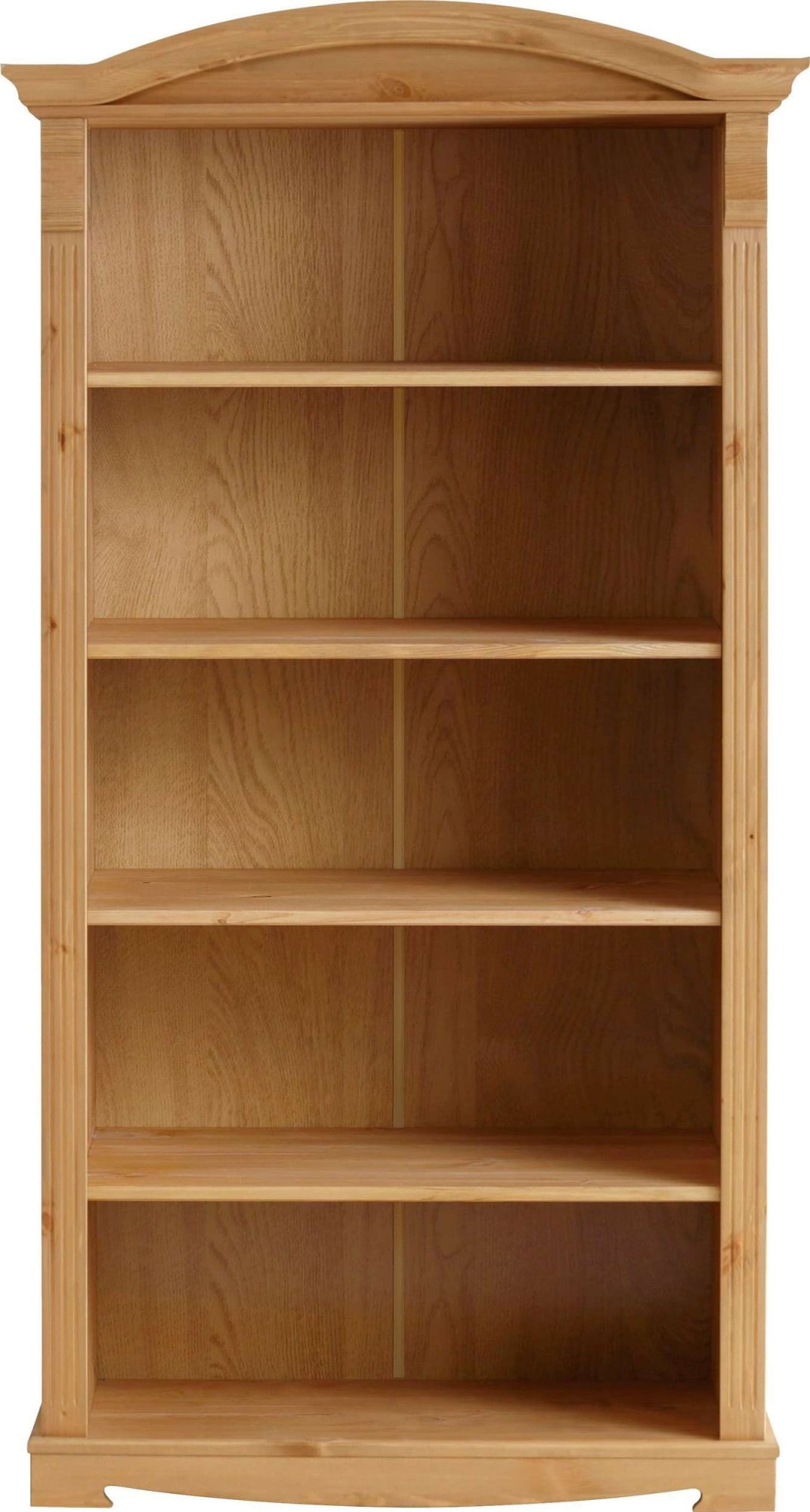 Home affaire Étagère sur pied »Anna, Regal, Aktenregal, Bücherregal« B/T/H: 96/37/188 cm,  aus massiver Kiefer, Breite 96 cm, mit schönen Details und Fräsungen
