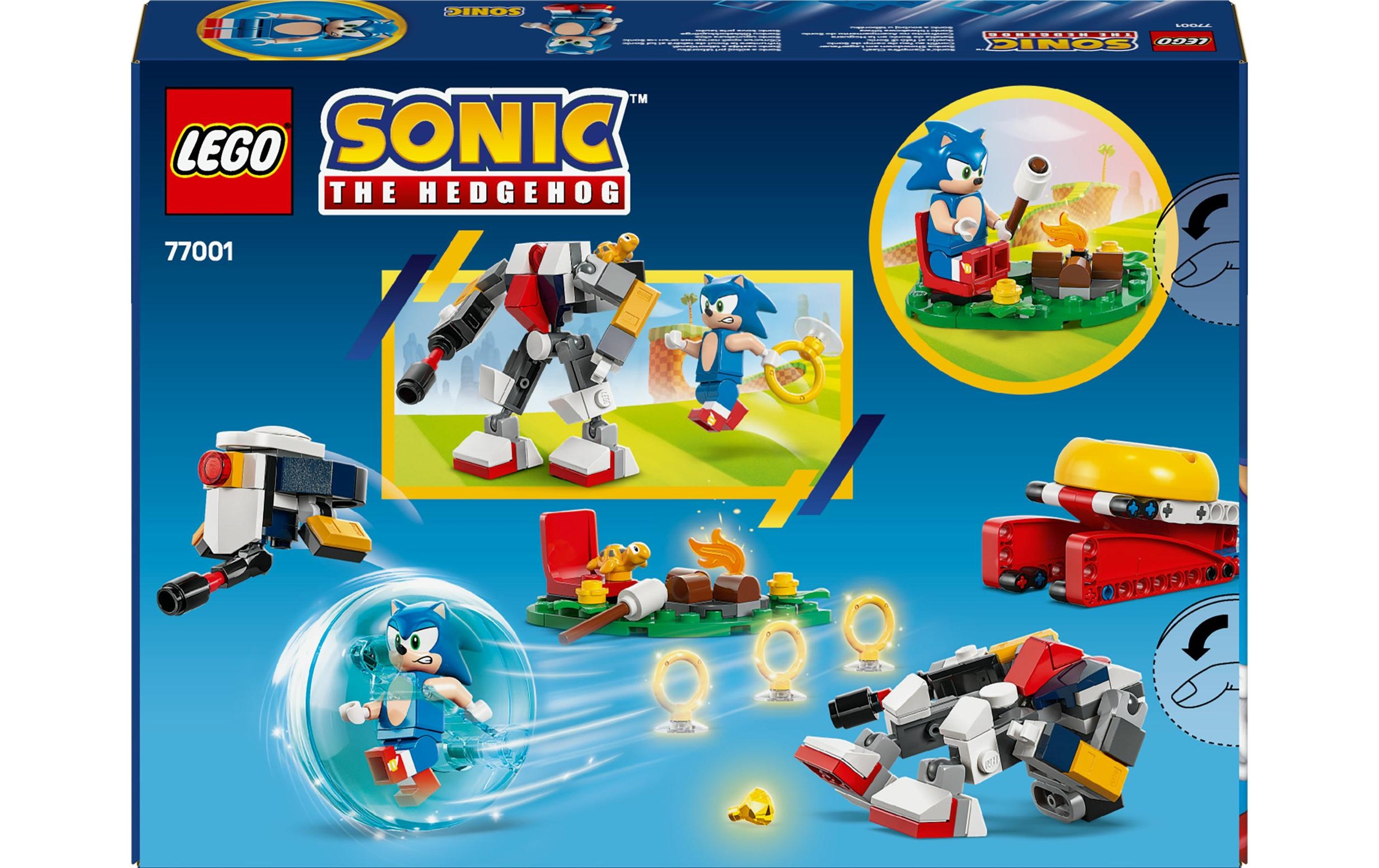 LEGO® Spielbausteine »Sonic Sonics Showdown am Lagerfeuer 77001«