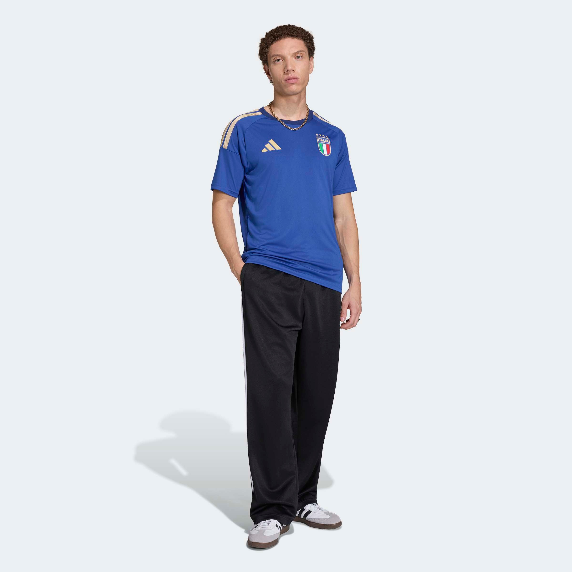 adidas Performance Fussballtrikot »FIGC H JSY FAN« für Erwachsene, ohne Verschluss, aus Polyester