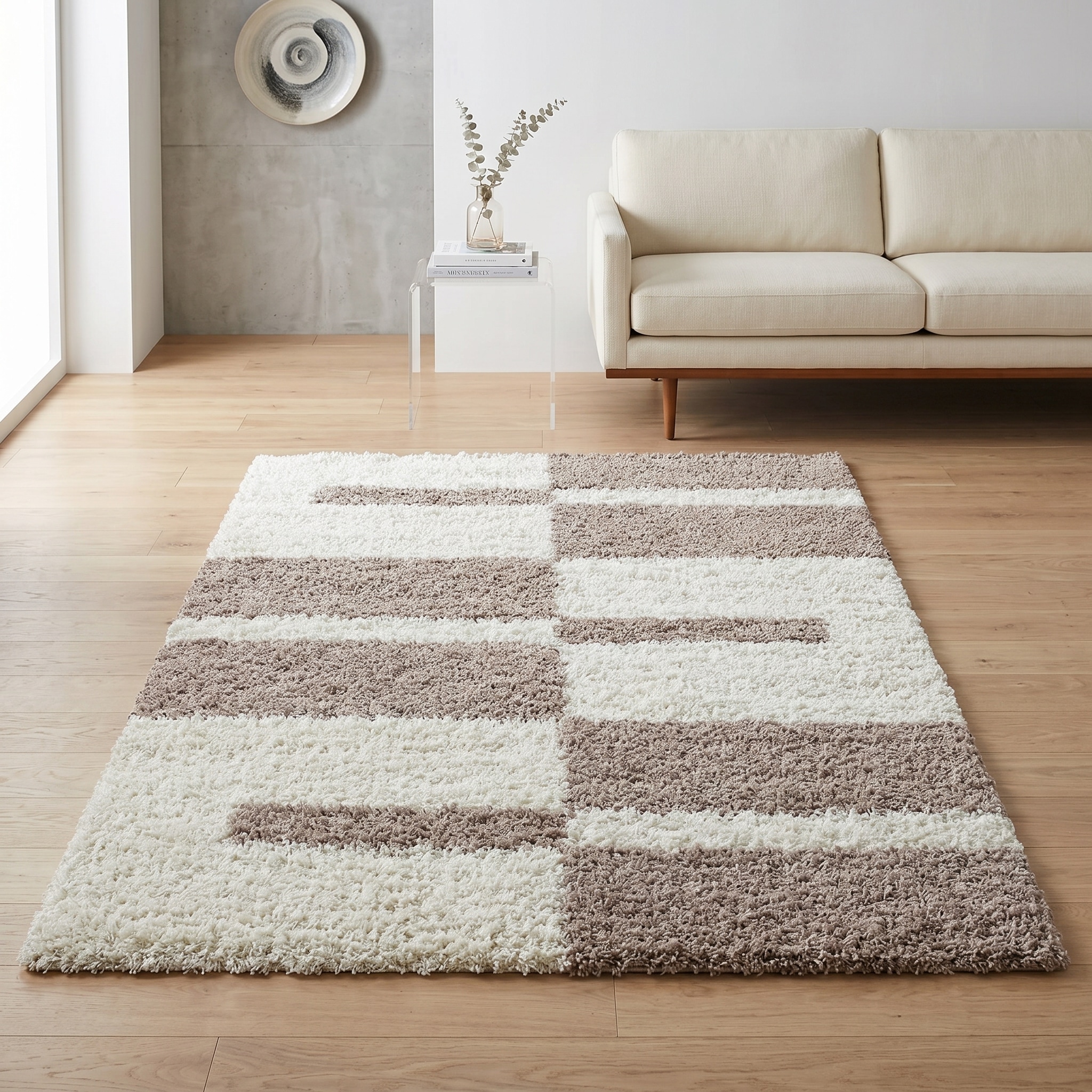 Ayyildiz Teppiche Tapis à poils longs »Gala Shaggy 2505 , auch als Läufer und in Rund« Rectangulaire 30 mm Höhe long poil robuste, toutes pièces, salon