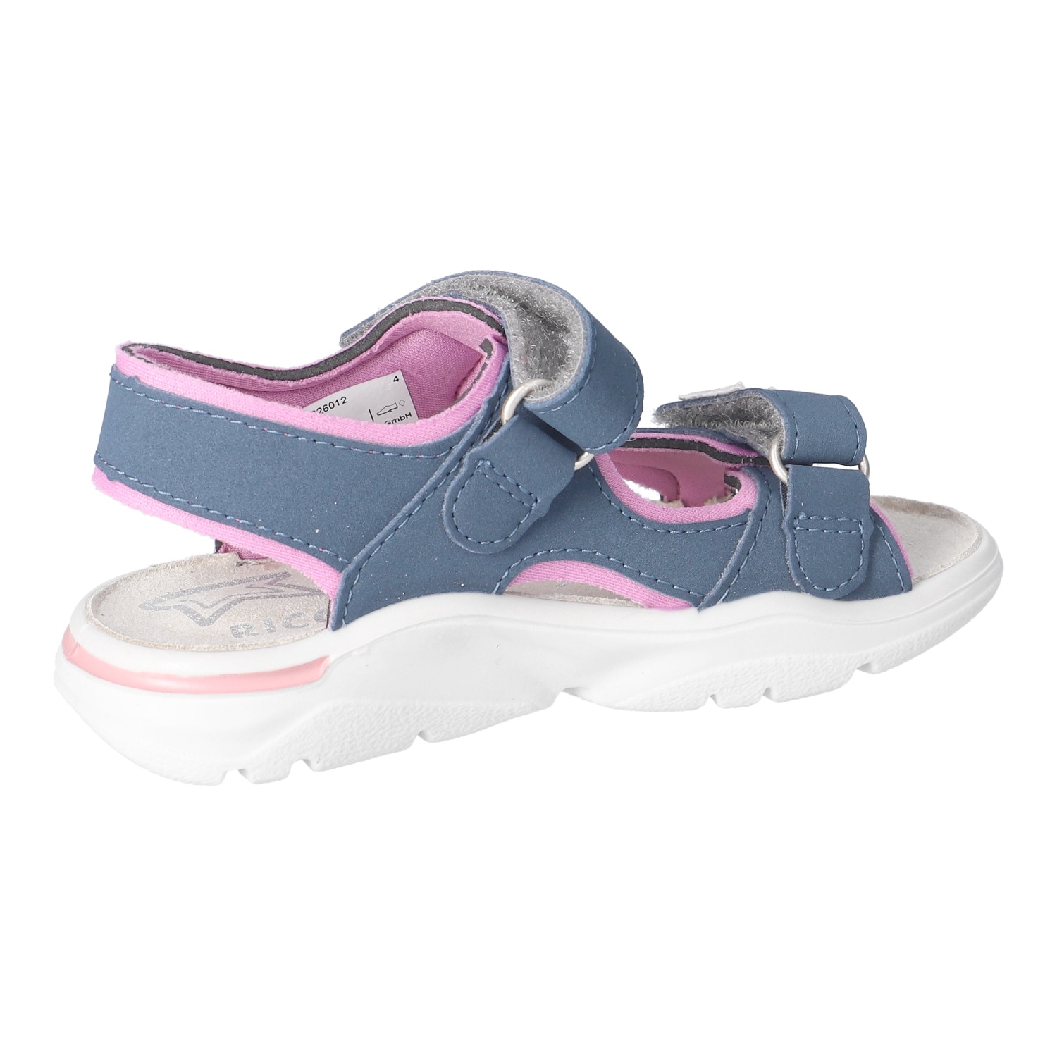 Ricosta Sandale »Carmi«  Klettschuh mit Glitzer, mit WMS, Grössenschablone zum Download