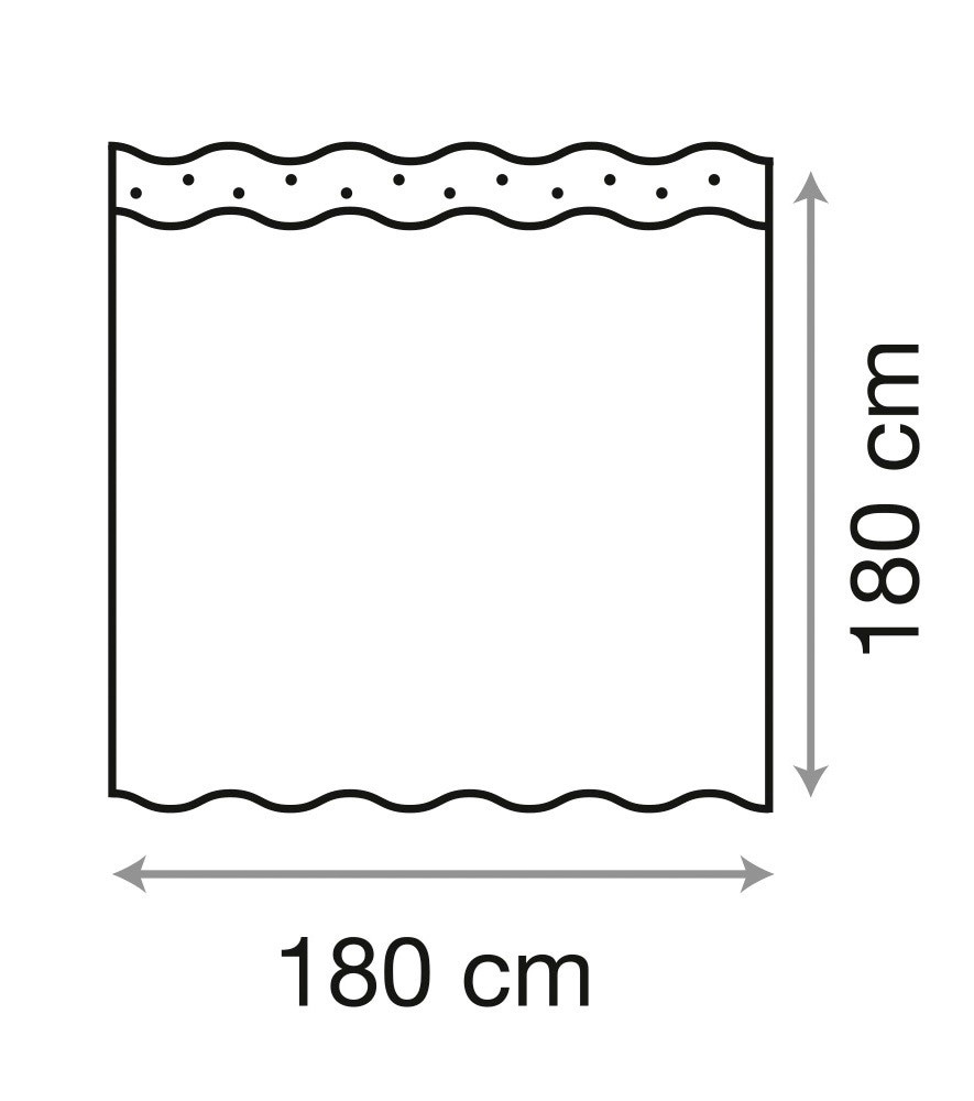 Sanilo Rideau de douche »Asia« Breite 180 cm