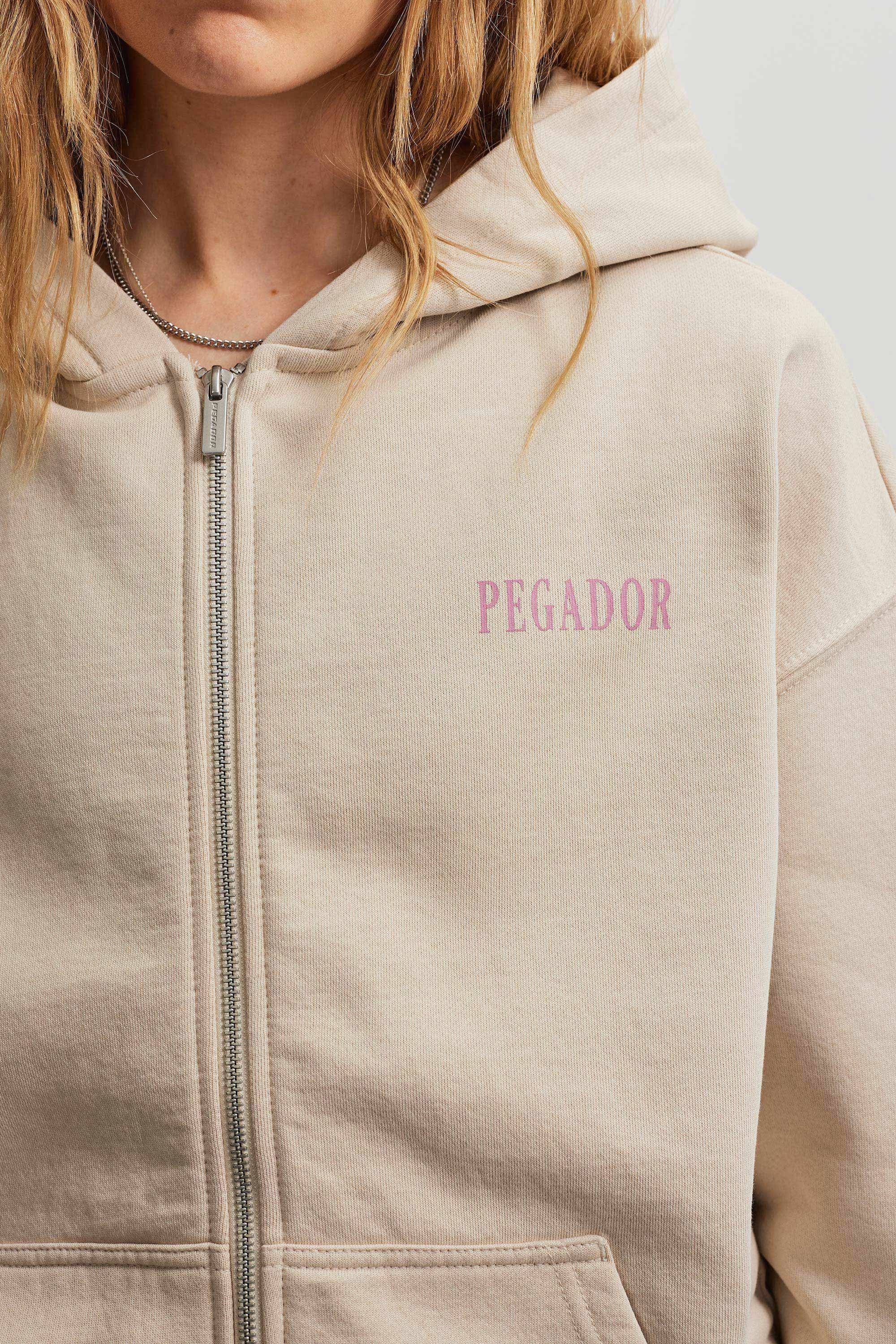 PEGADOR Veste sweat »OLARGUES OVERSIZED SWEATJACKET«