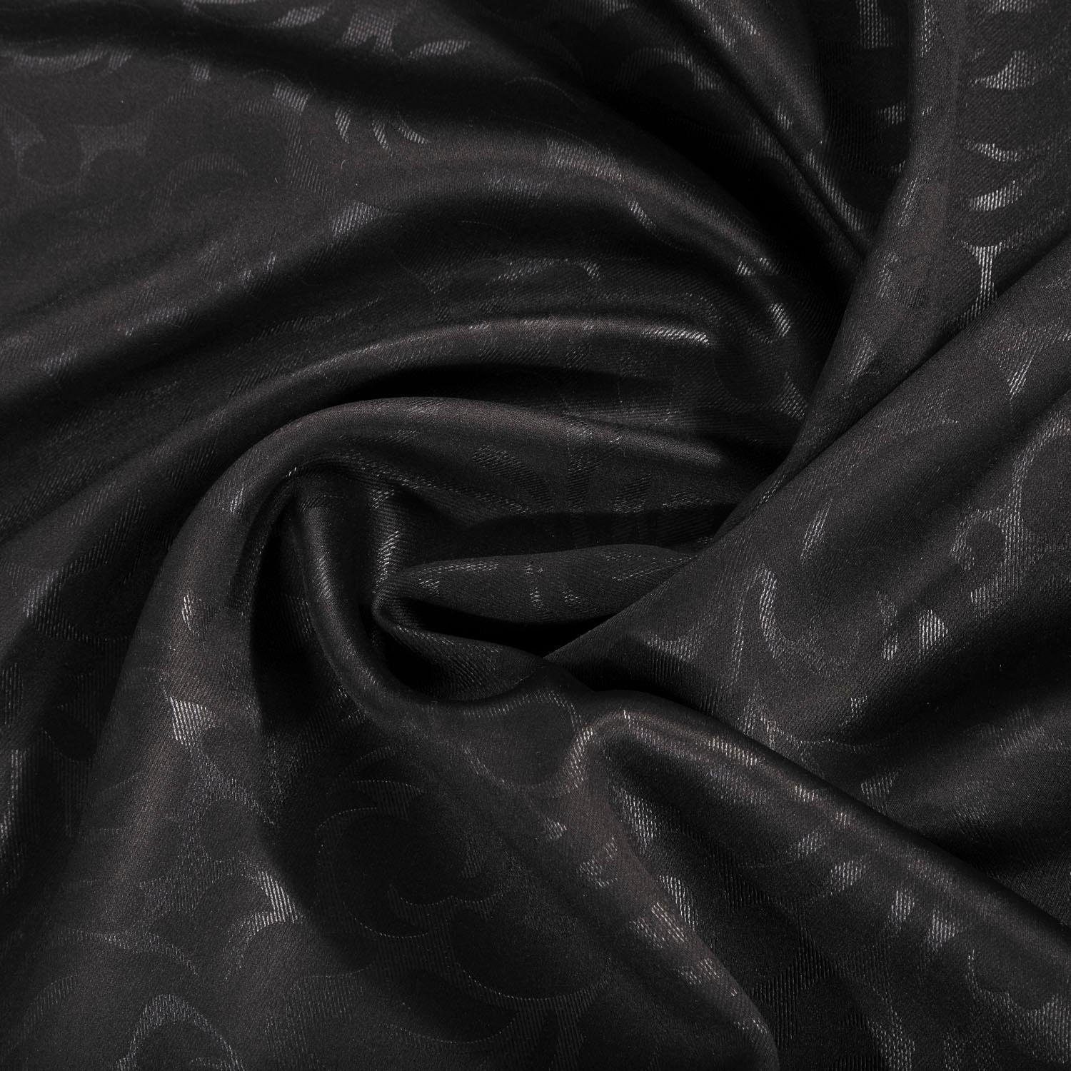 Gerster Vorhang »Kira« Schlaufen 1 Stk. tlg. HxB: 245x140, Deko Schlaufenschal mit Prägedruck