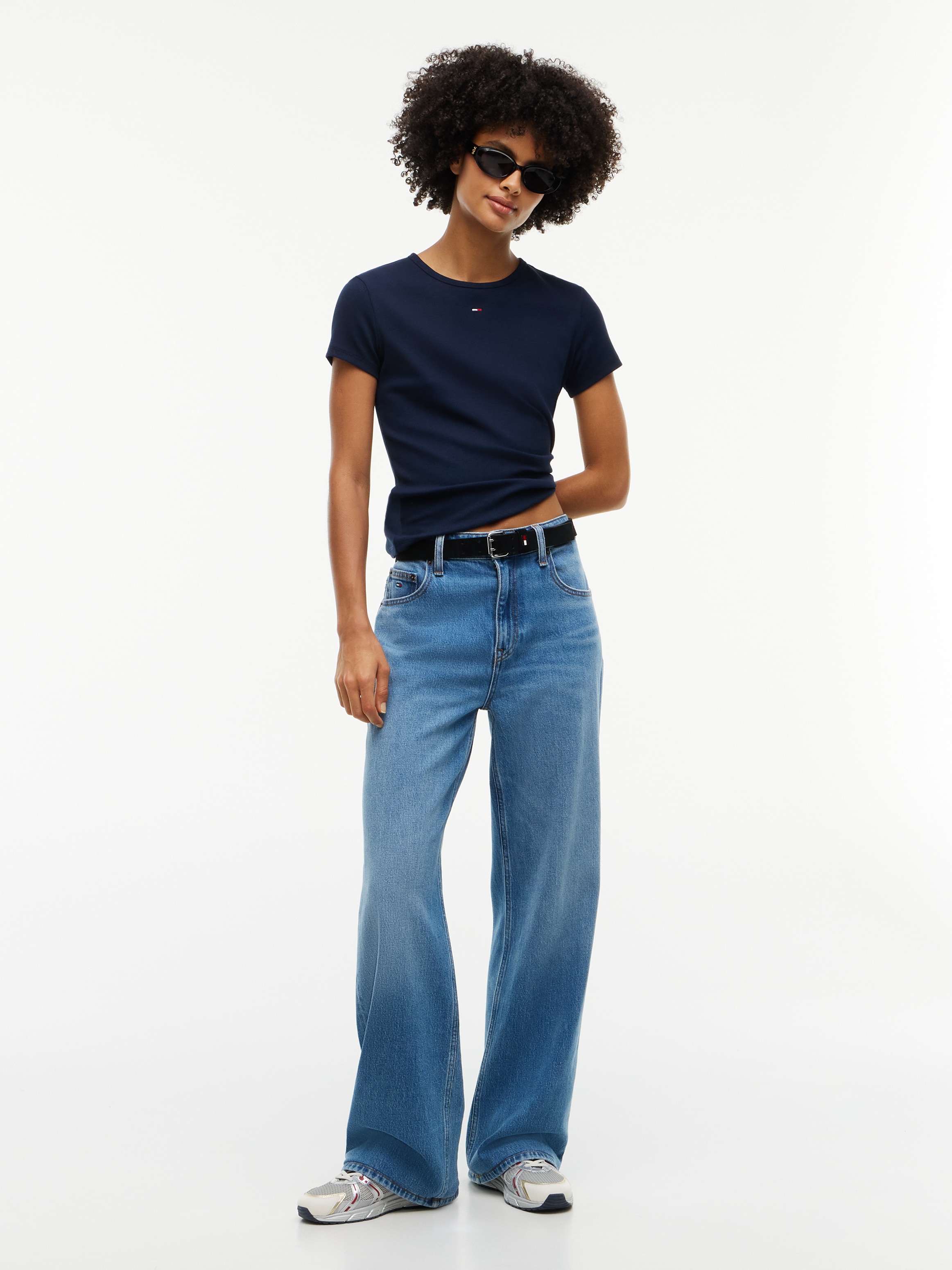Tommy Jeans Relax-fit-Jeans »MIA MID RELAXED STRAIGHT BJ0133« Baumwollmischung, relaxed fit