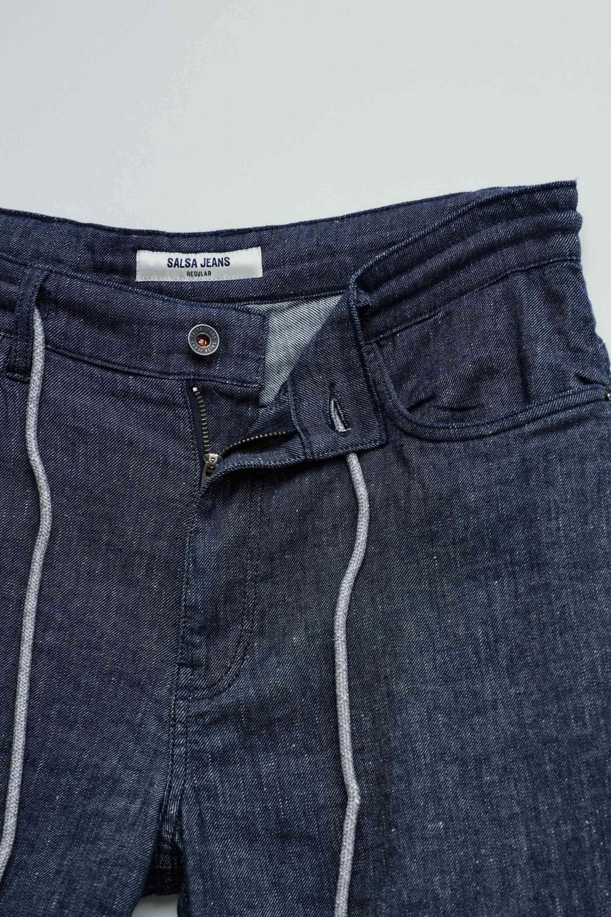Salsa Shorts »Salsa Jeans Leinenshorts Indigo Linen«