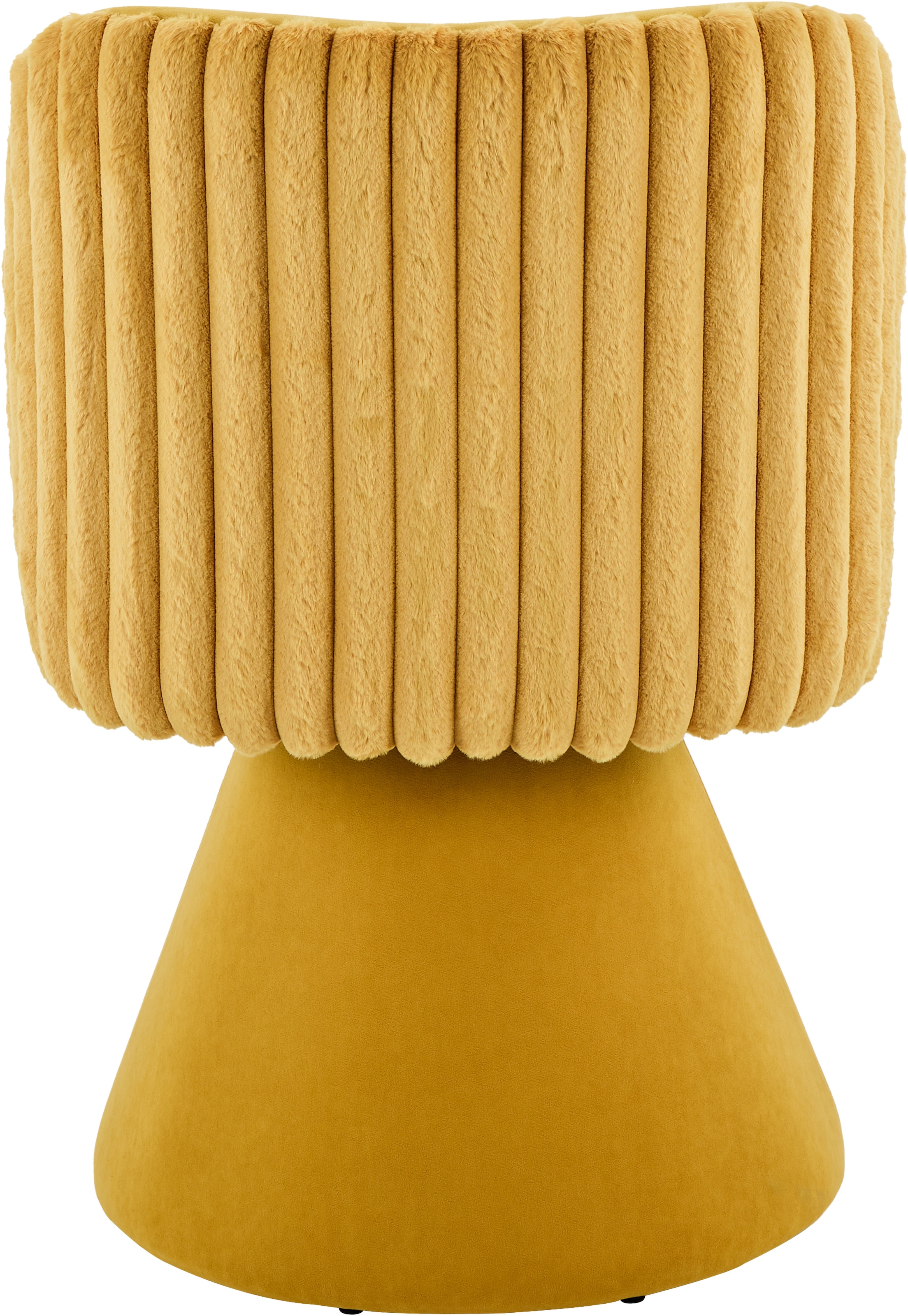 HELA Drehstuhl »BARI I« (Set) 1 Stk.360° drehbar, Polsterfuss, Materialkombi, Aussen Felloptik Innen Velvet