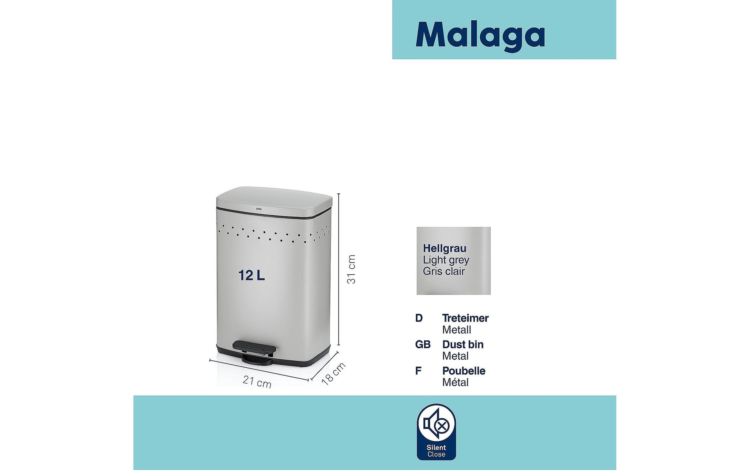 kela Kosmetikeimer »Malaga 5 l« 1 Behälter