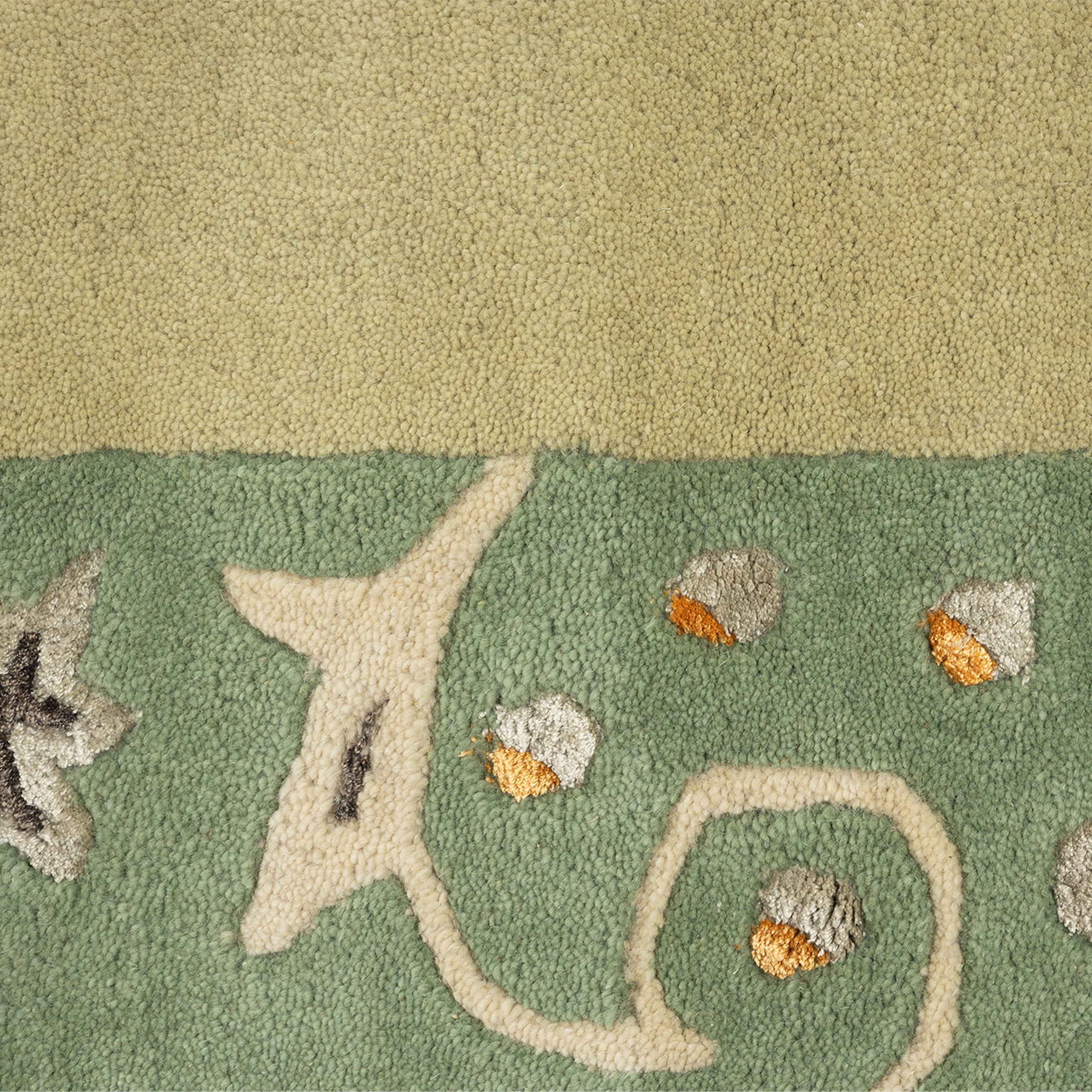 THEKO Bordure de lit »Royal Ganges« Höhe 13 mm 3 cuis tlg. Tapis de lit, ensemble de 3 coureurs pour chambre, 95% laine