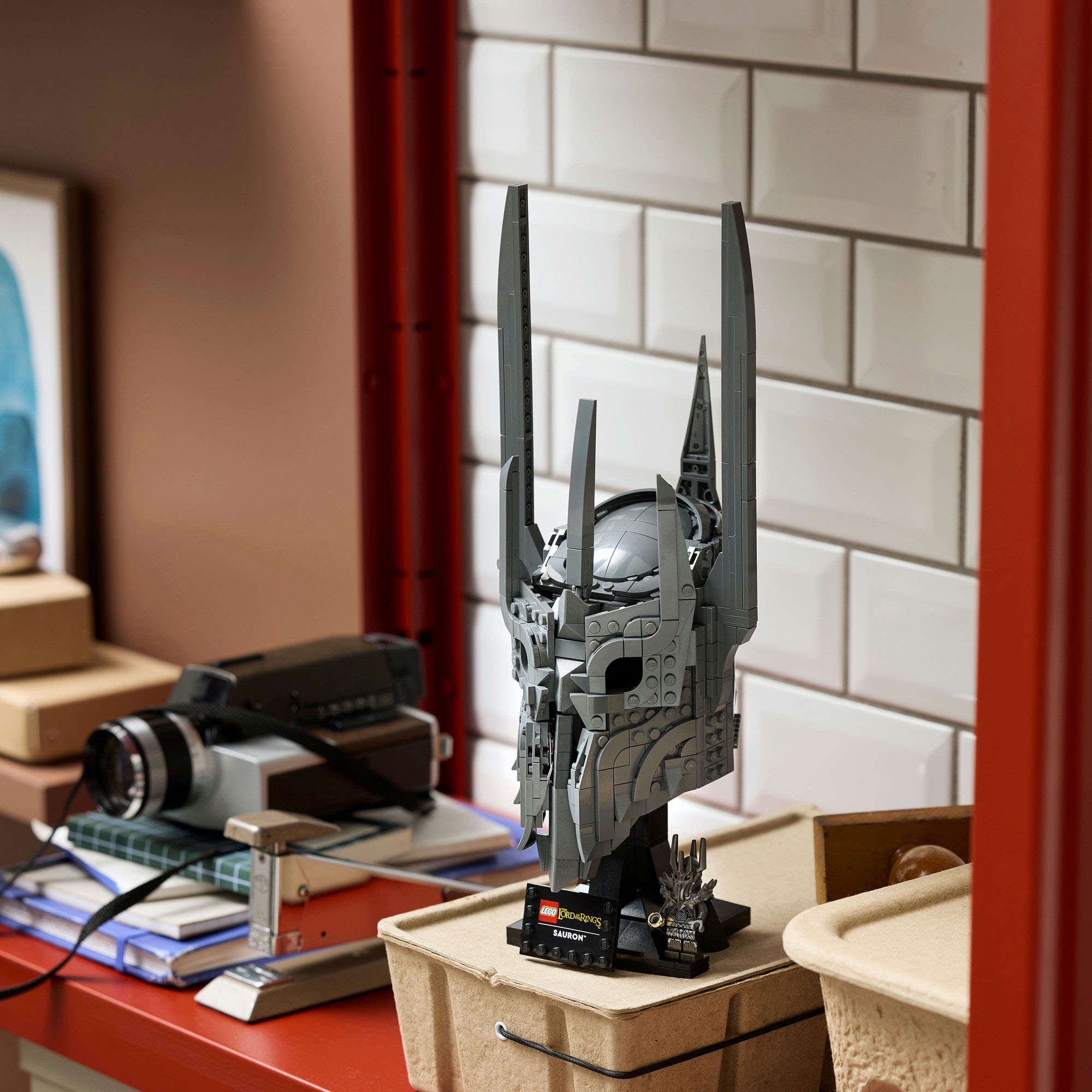 LEGO® Konstruktionsspielsteine »Der Herr der Ringe: Saurons Helm (11373), LEGO Icons«