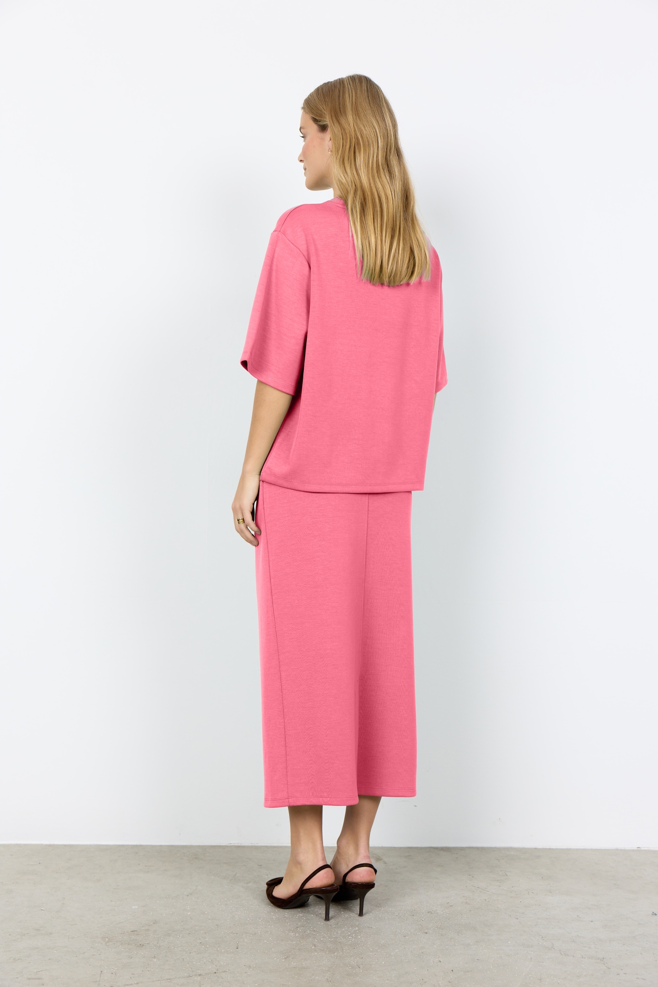soyaconcept Shirt à col rond »SC-BANU 231« aus Viskosemischung mit Modal, Polyester und Elasthan, pflegeleicht