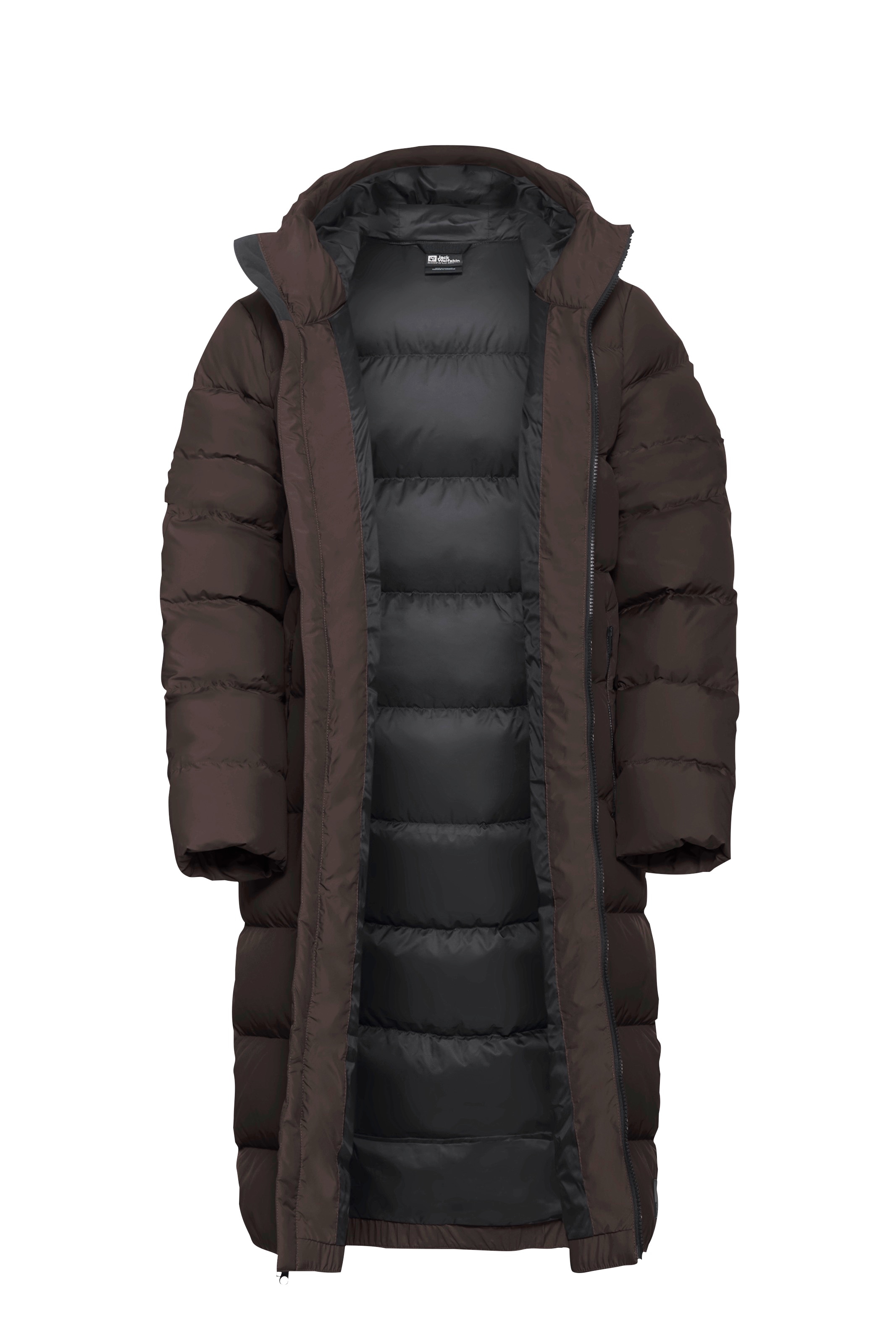 Jack Wolfskin Manteau en duvet »FROZEN PALACE COAT W RDS« mit Entendaunen- und Federfüllung, mit individuell anpassbarer Kapuze