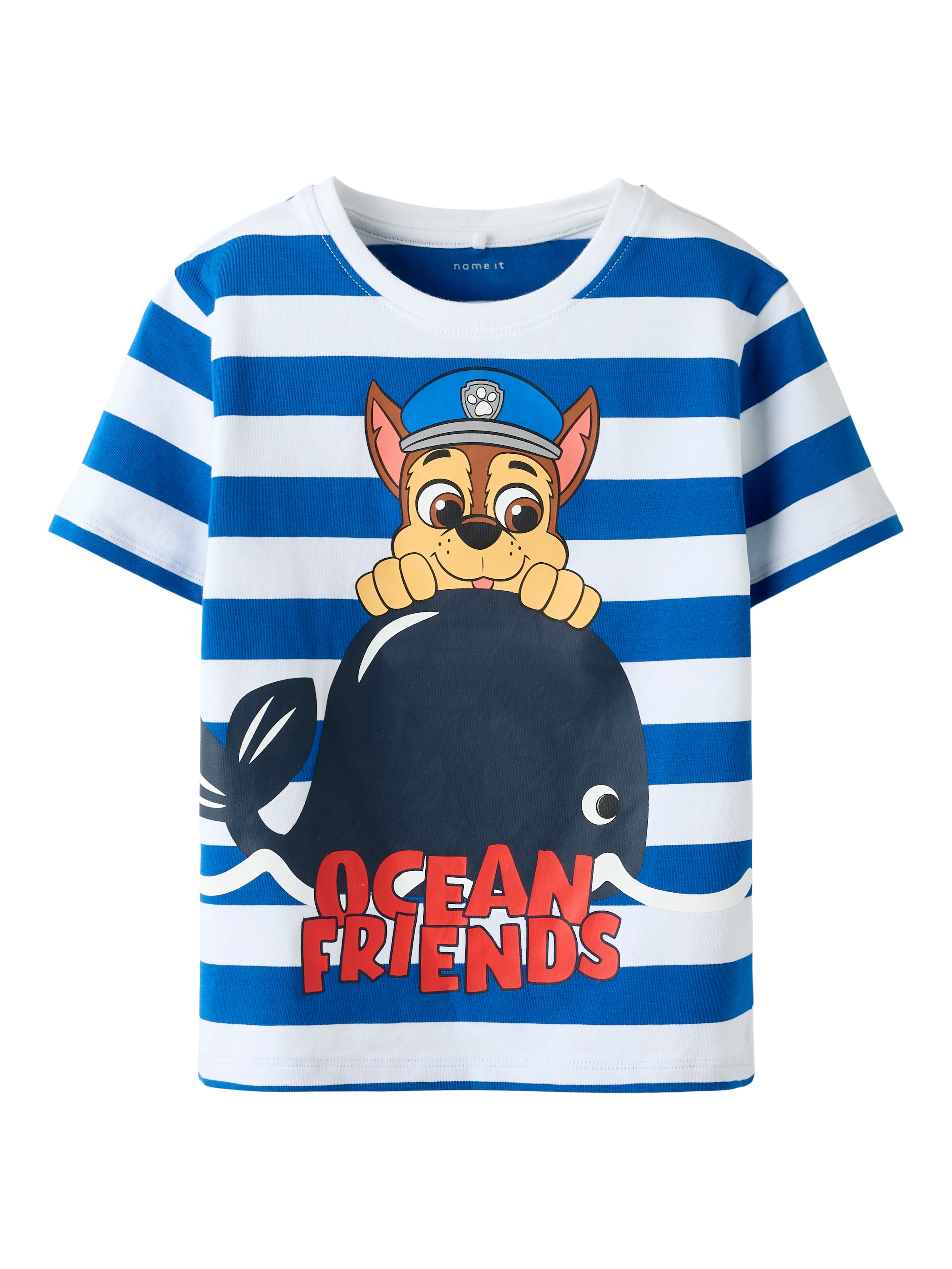Name It T-Shirt »NMMMILAN PAW SS NREG TOP BOX CPLG«