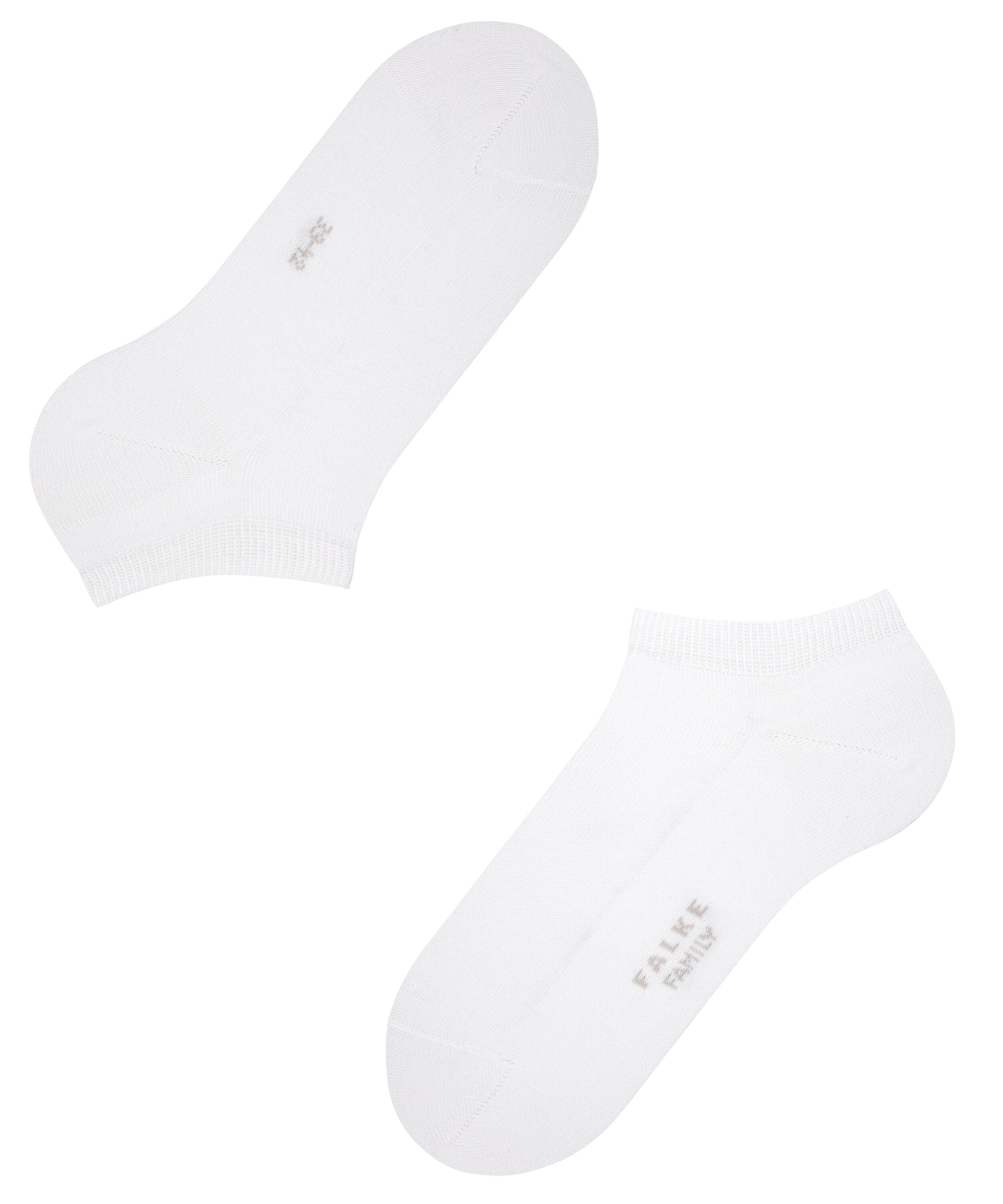 FALKE Sneakersocken »Family« für Erwachsene, aus Baumwolle, mit verstärkten Belastungszonen