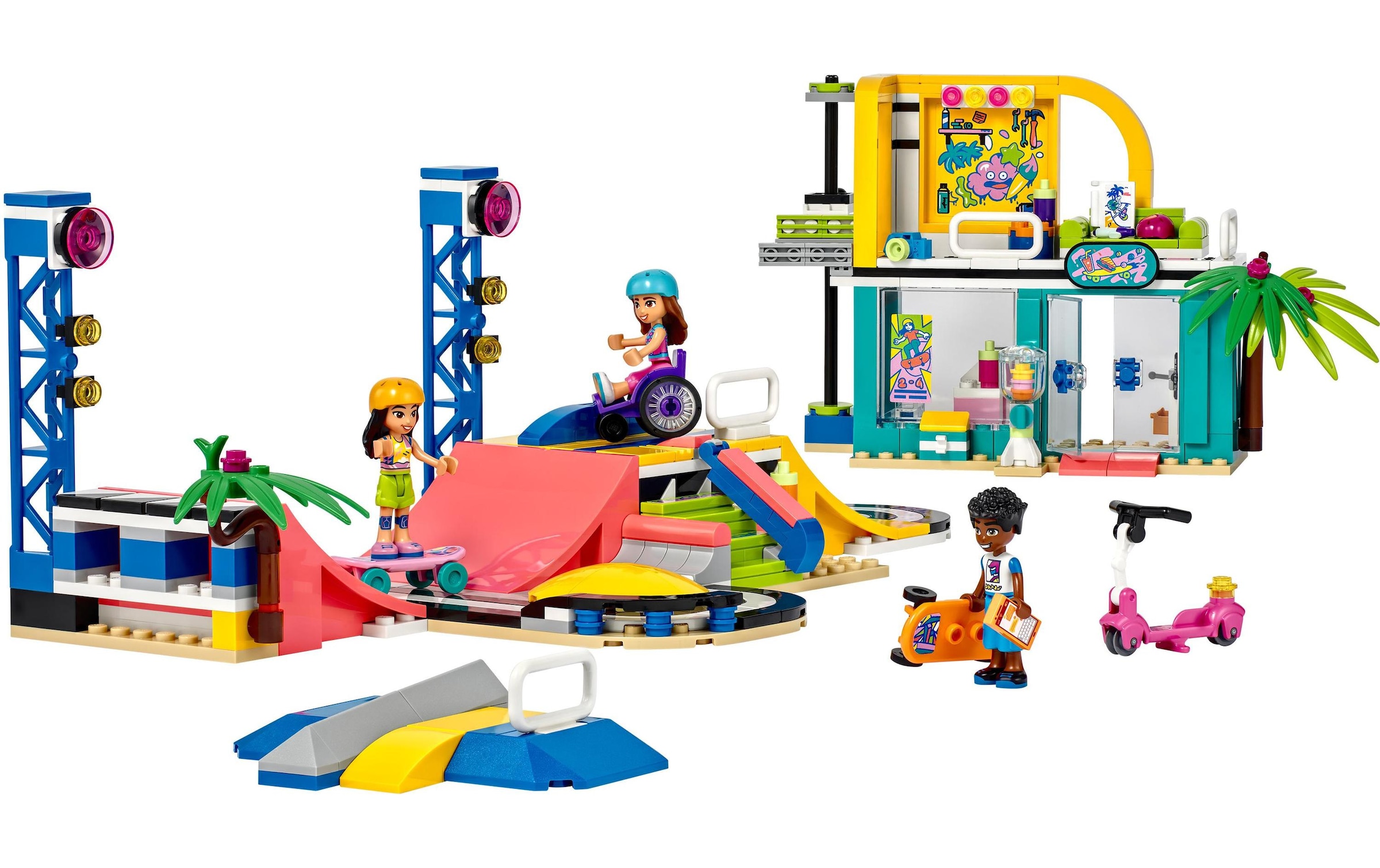 LEGO® Pions de construction »Skatepark«