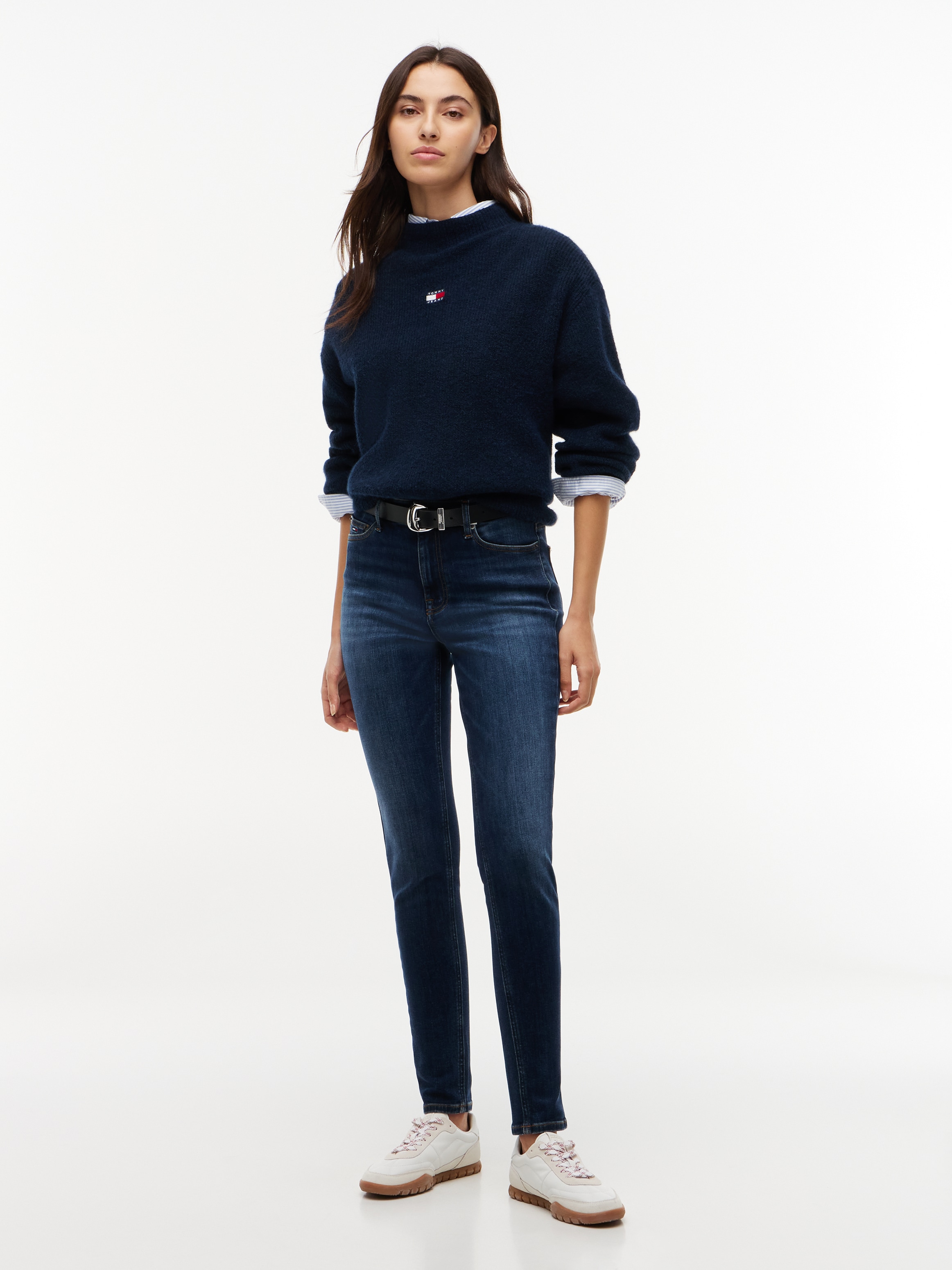 Tommy Jeans Jeans skinny »NORA MID RISE SKINNY DJ0257« mélange de coton