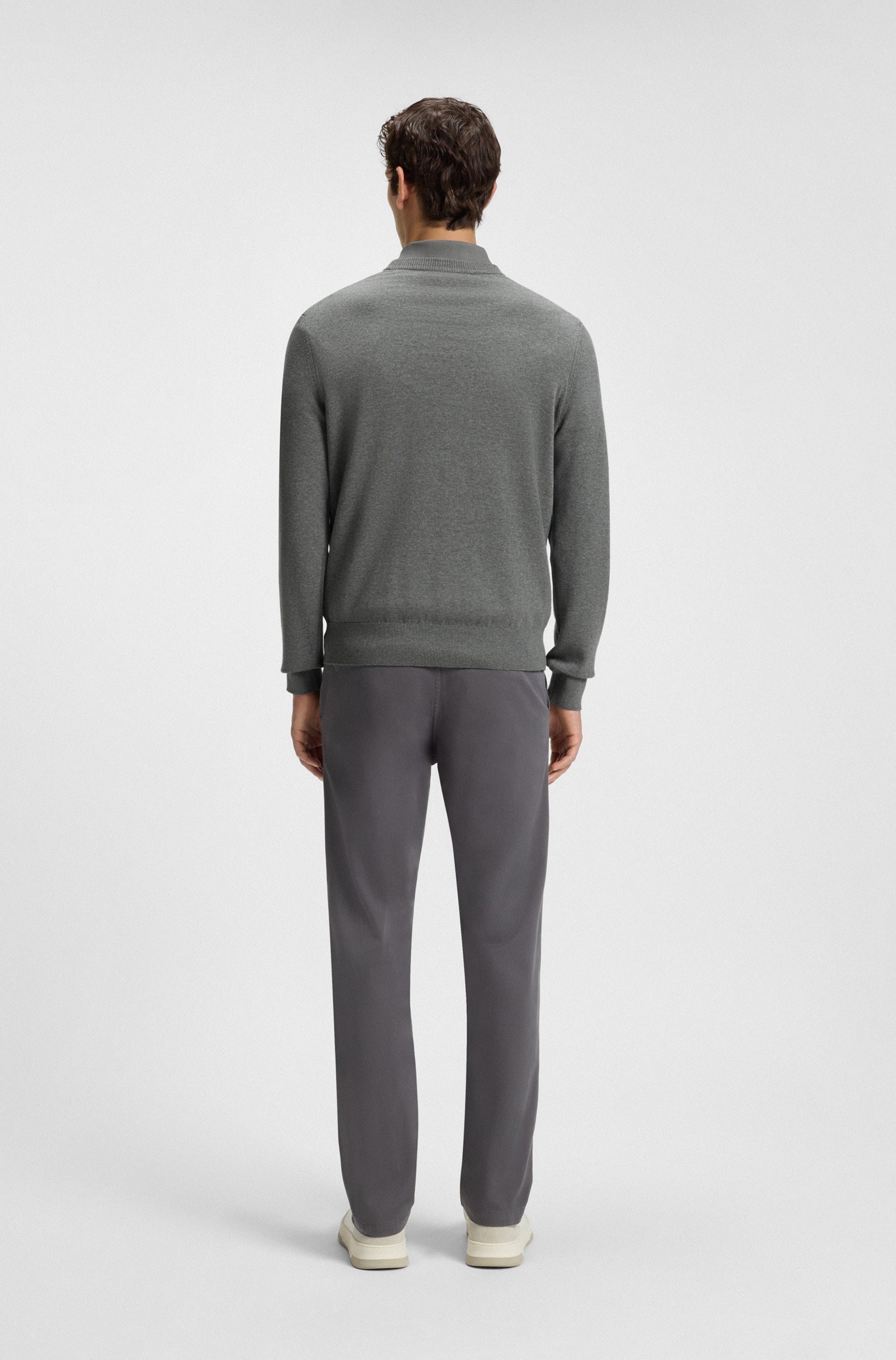 BOSS ORANGE Pull en tricot »Kanovano« mit Rundhalsausschnitt