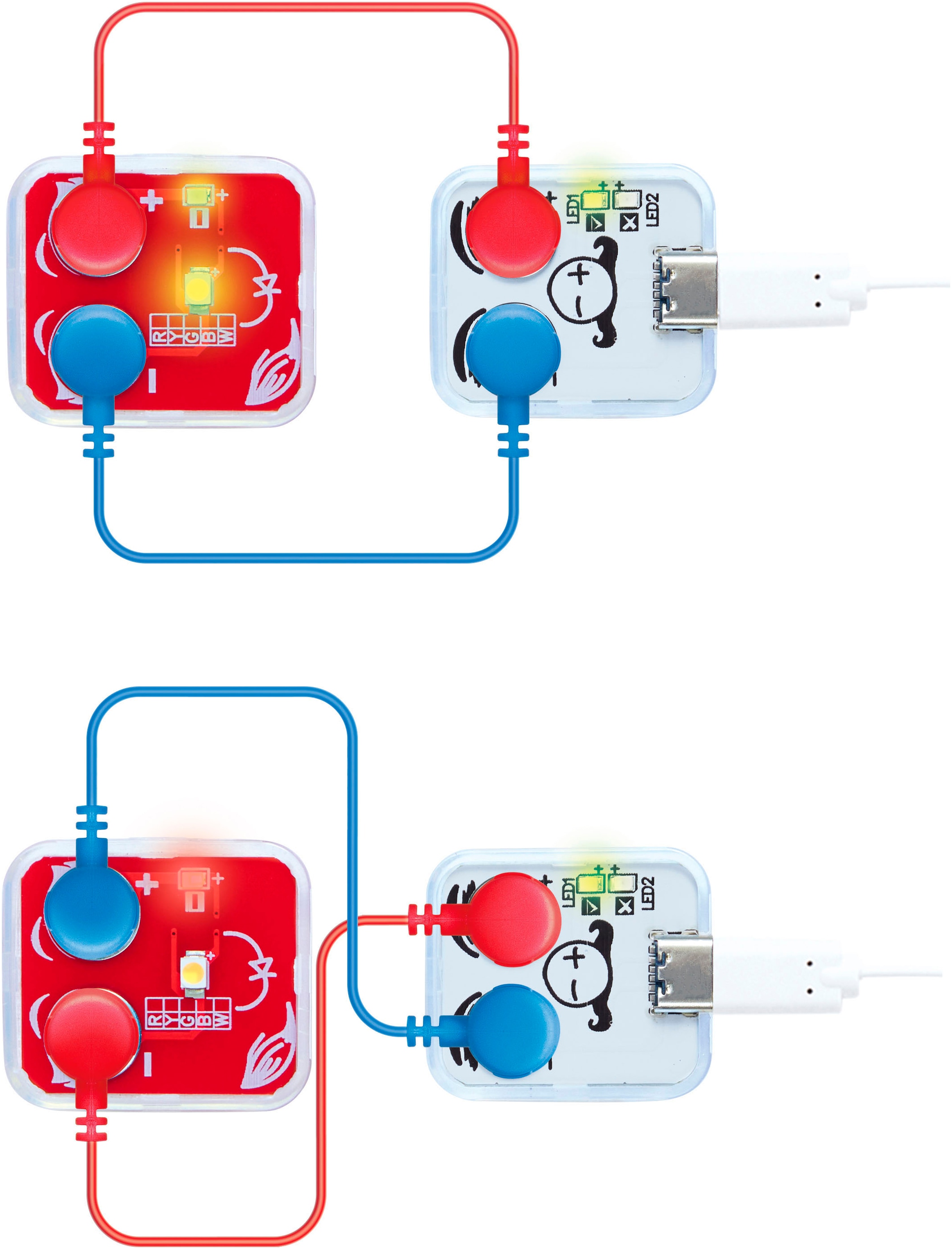 Hape Coffret d'expérimentation »Forscher Schaltkreise-Set Basic«