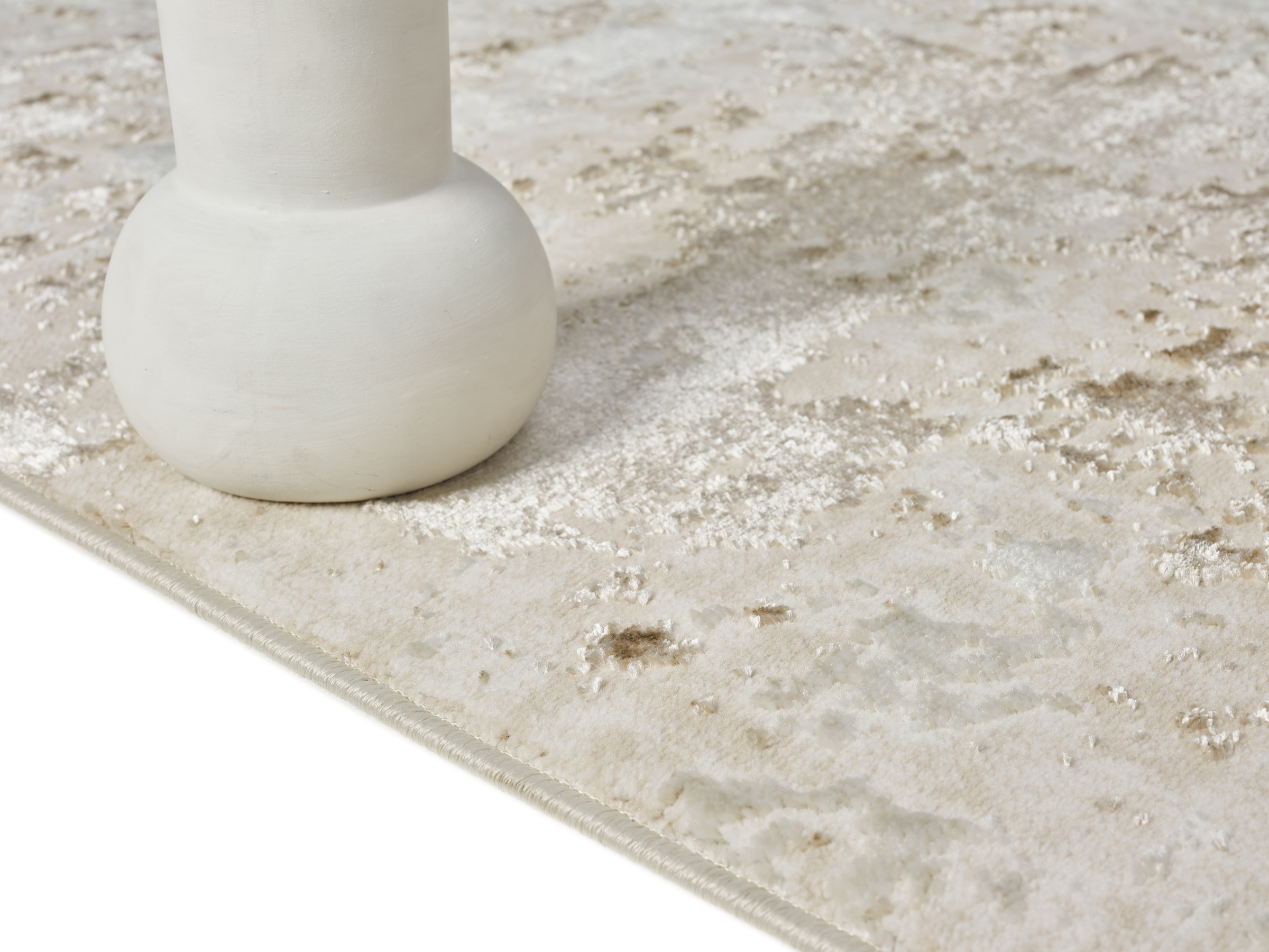 GOODproduct Teppich »Miaja, im Vintage-Look« rechteckig 11 mm Höhe dichte Qualität,  leichter Glanz, Wohnzimmer, Schlafzimmer, Esszimmer