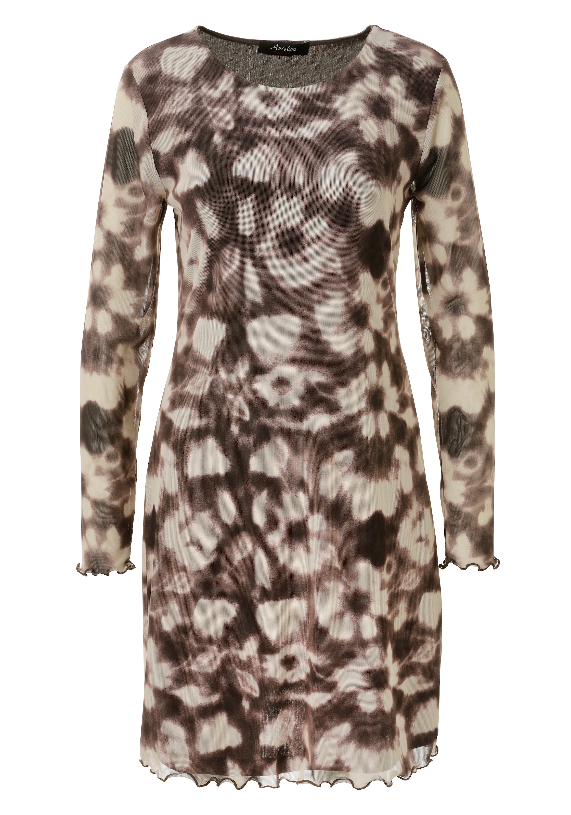 Aniston CASUAL Mini-robe avec imprimé floral graphique effet batik - NOUVELLE COLLECTION