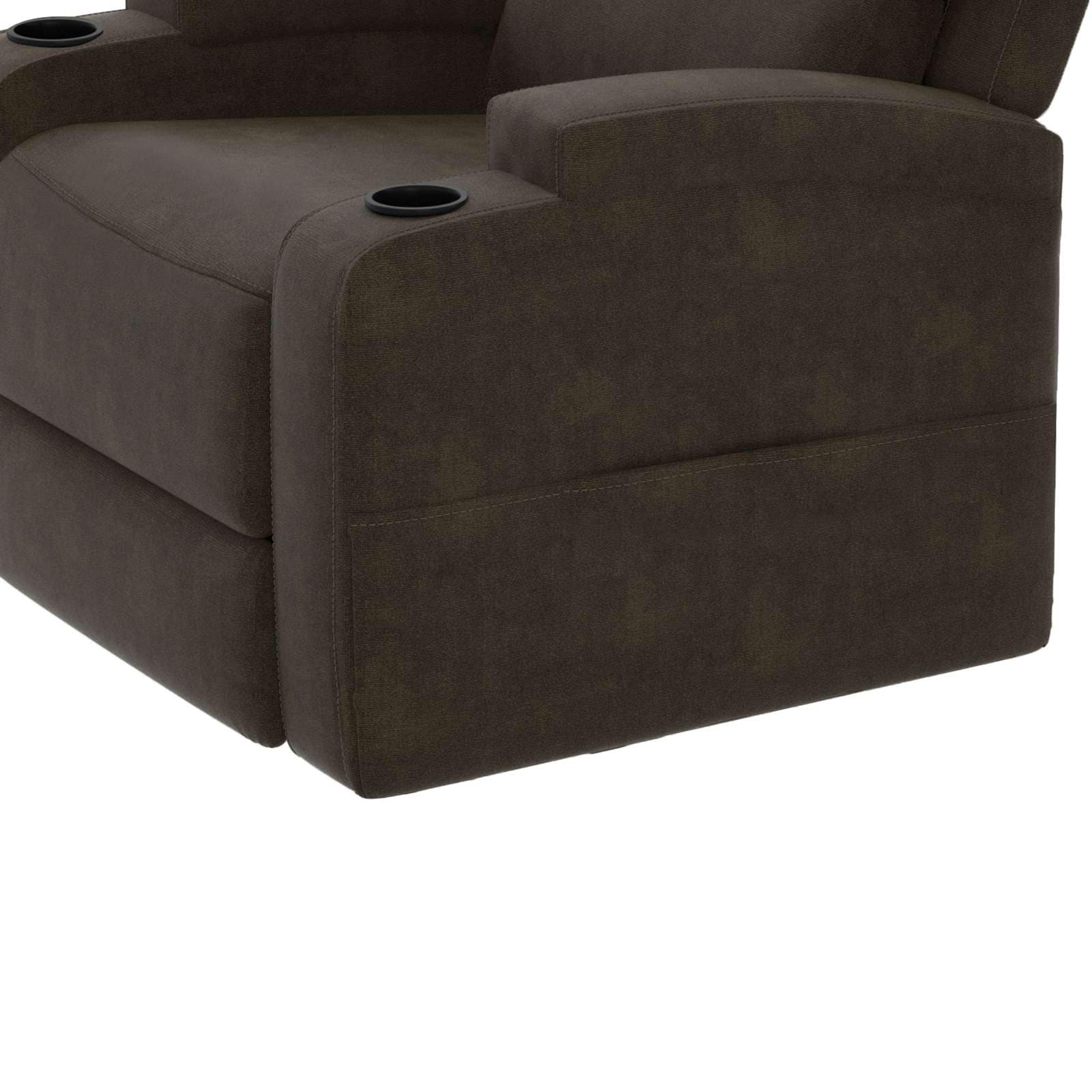 GOODproduct Relaxsessel »NAPORI Microfaser, Kinosessel, Multimedia-Sessel« TV-Sessel, Kinosessel mit Relaxfunktion und Getränkehalter