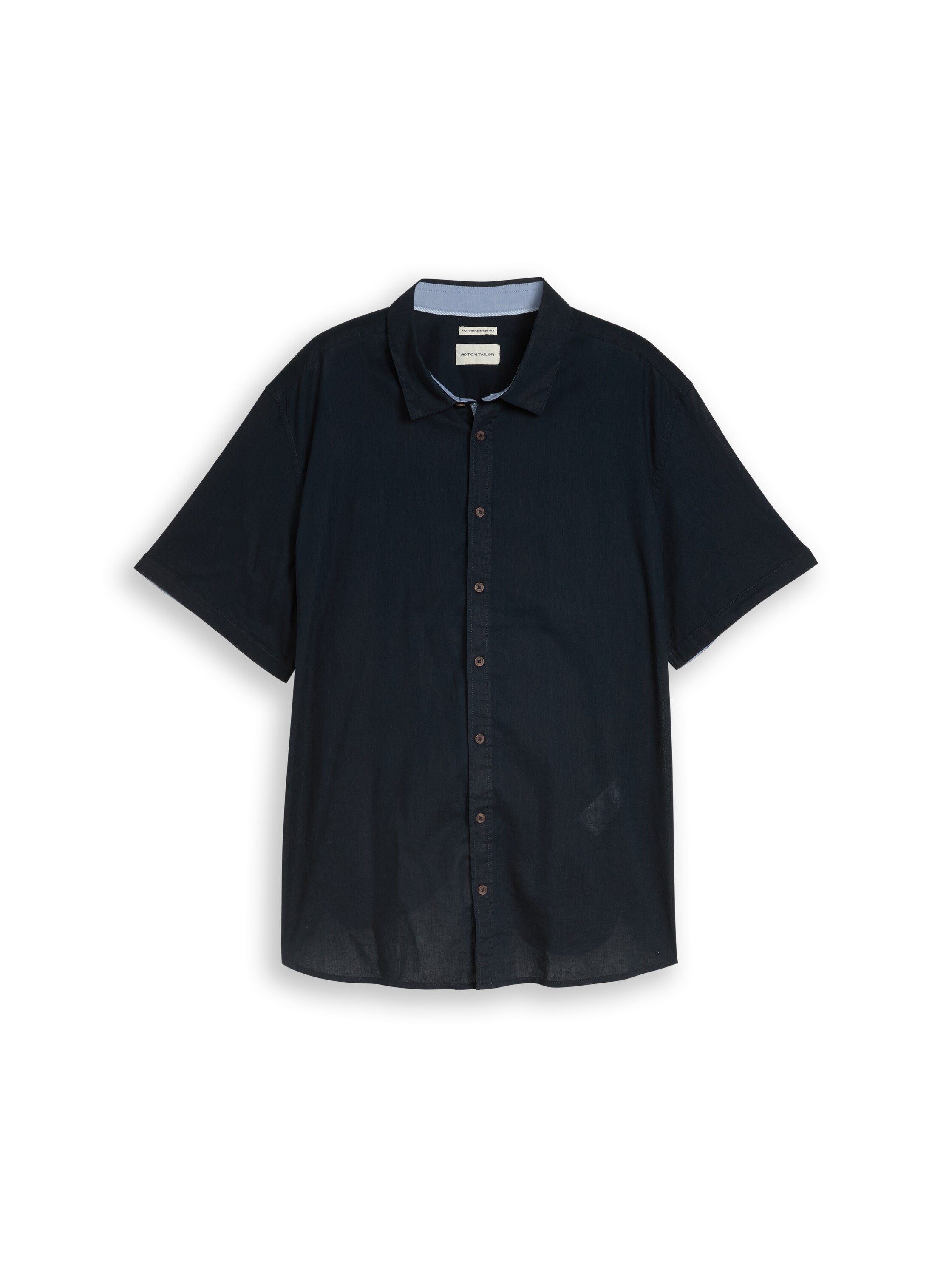 TOM TAILOR PLUS Chemise en lin en lin - grandes tailles