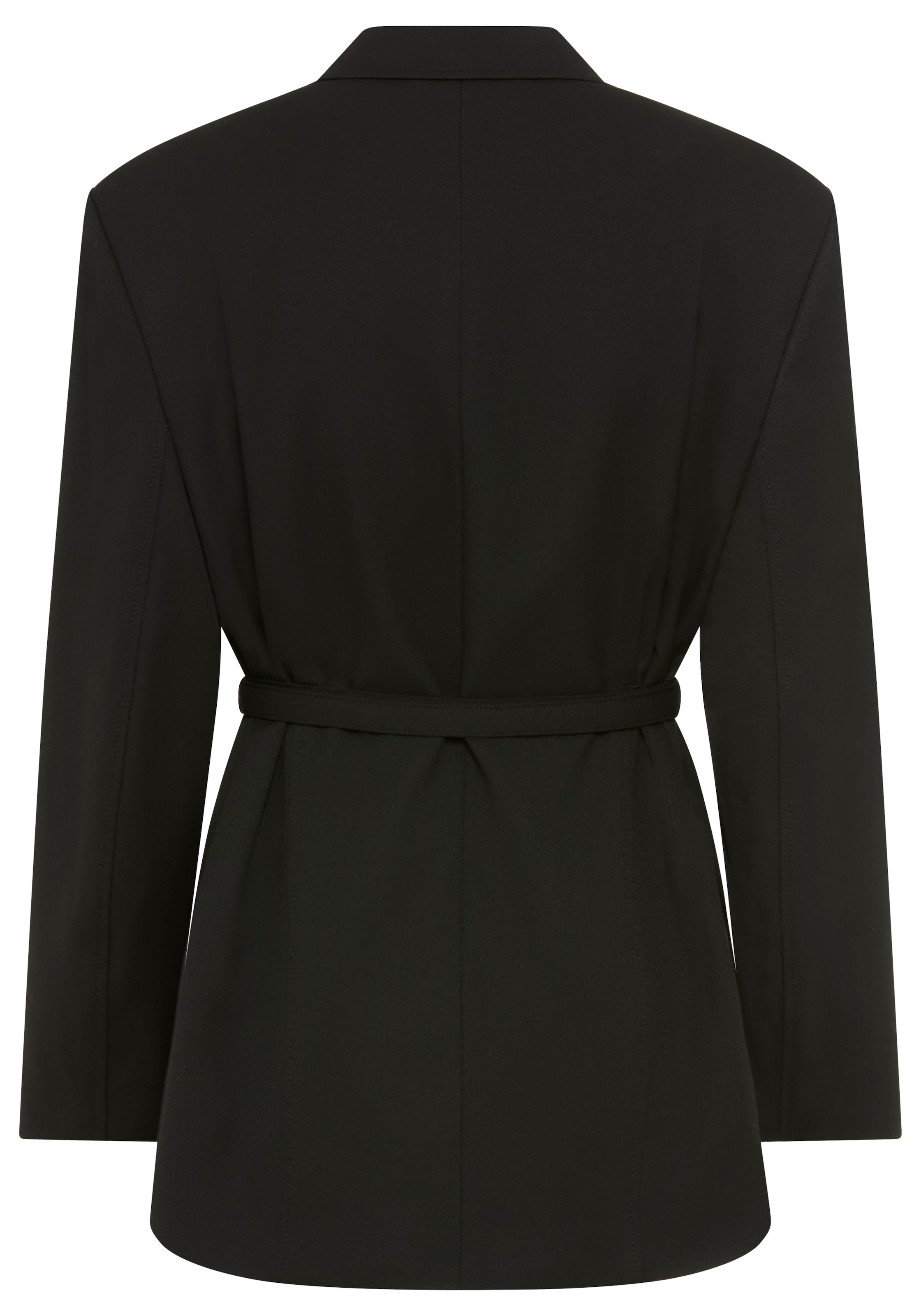 BOSS ORANGE Longblazer »Jalara Premium Damenmode« mit Gürtel zum Binden in der Taille