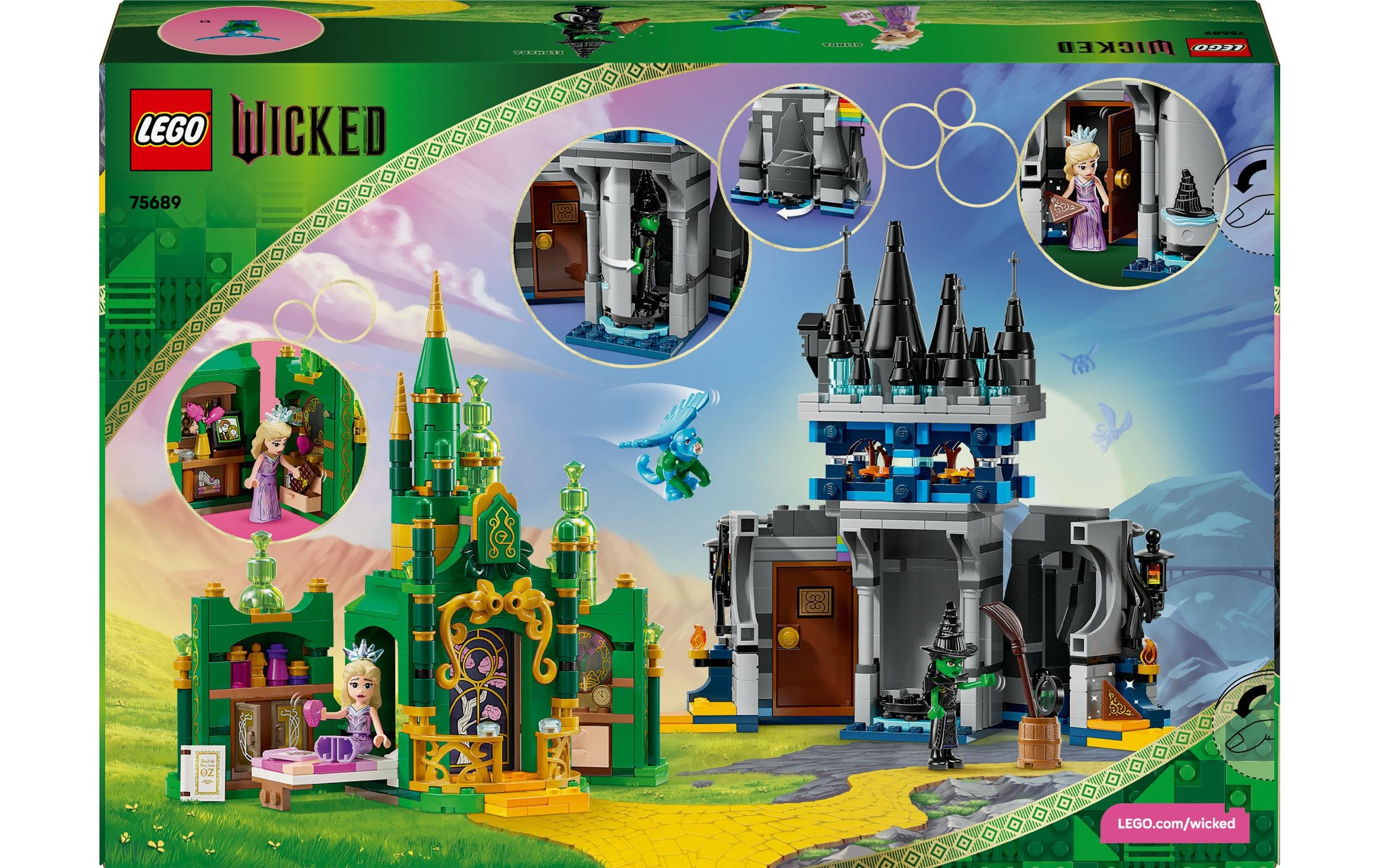 LEGO® Konstruktionsspielsteine »Emerald City und Kiamo Ko Castle 75689«