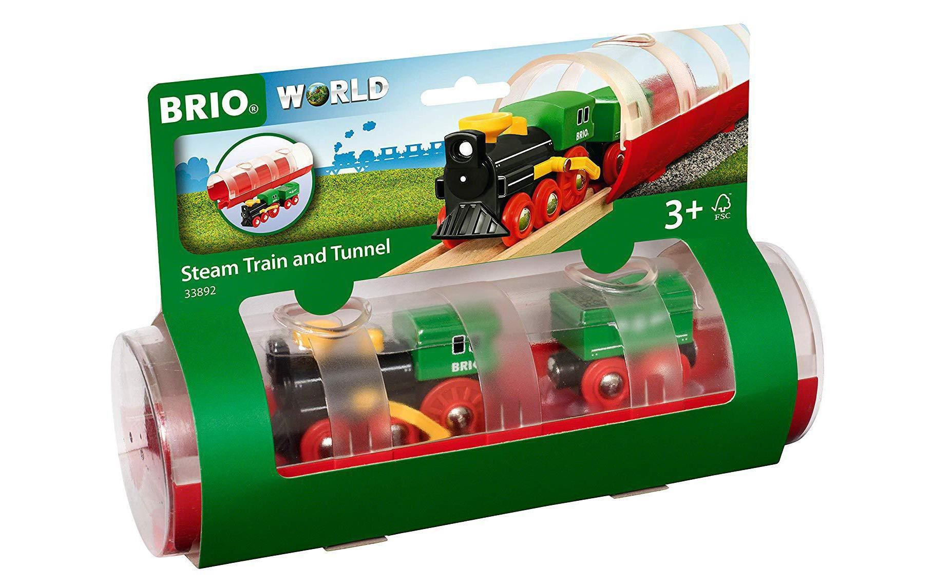 BRIO® Train jouet »Dampflok und Tunnel«