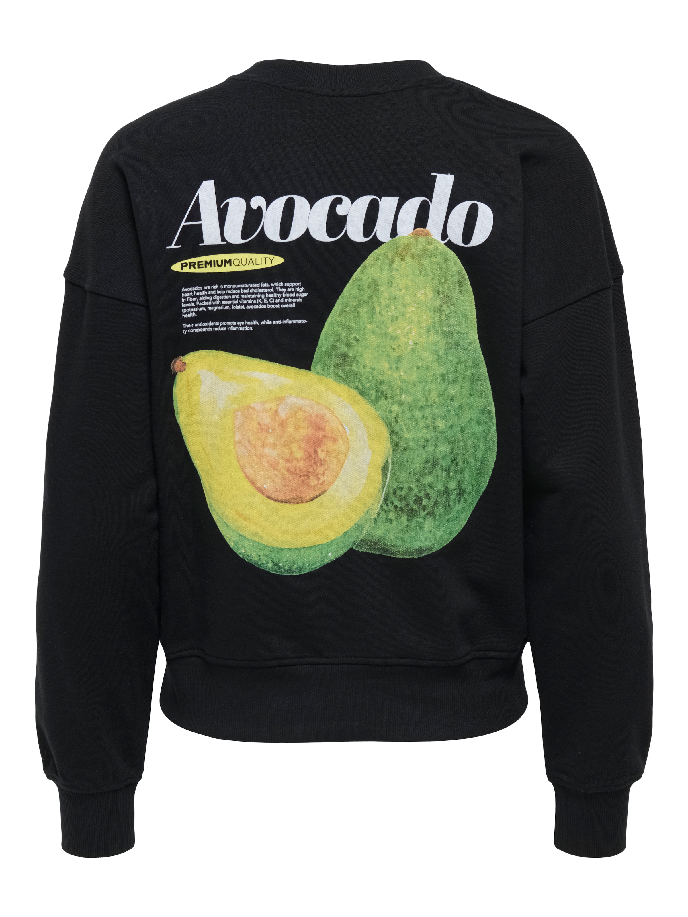 ONLY Sweatshirt »ONLPHILEA L/S FRUIT O-NECK UB SWT«

