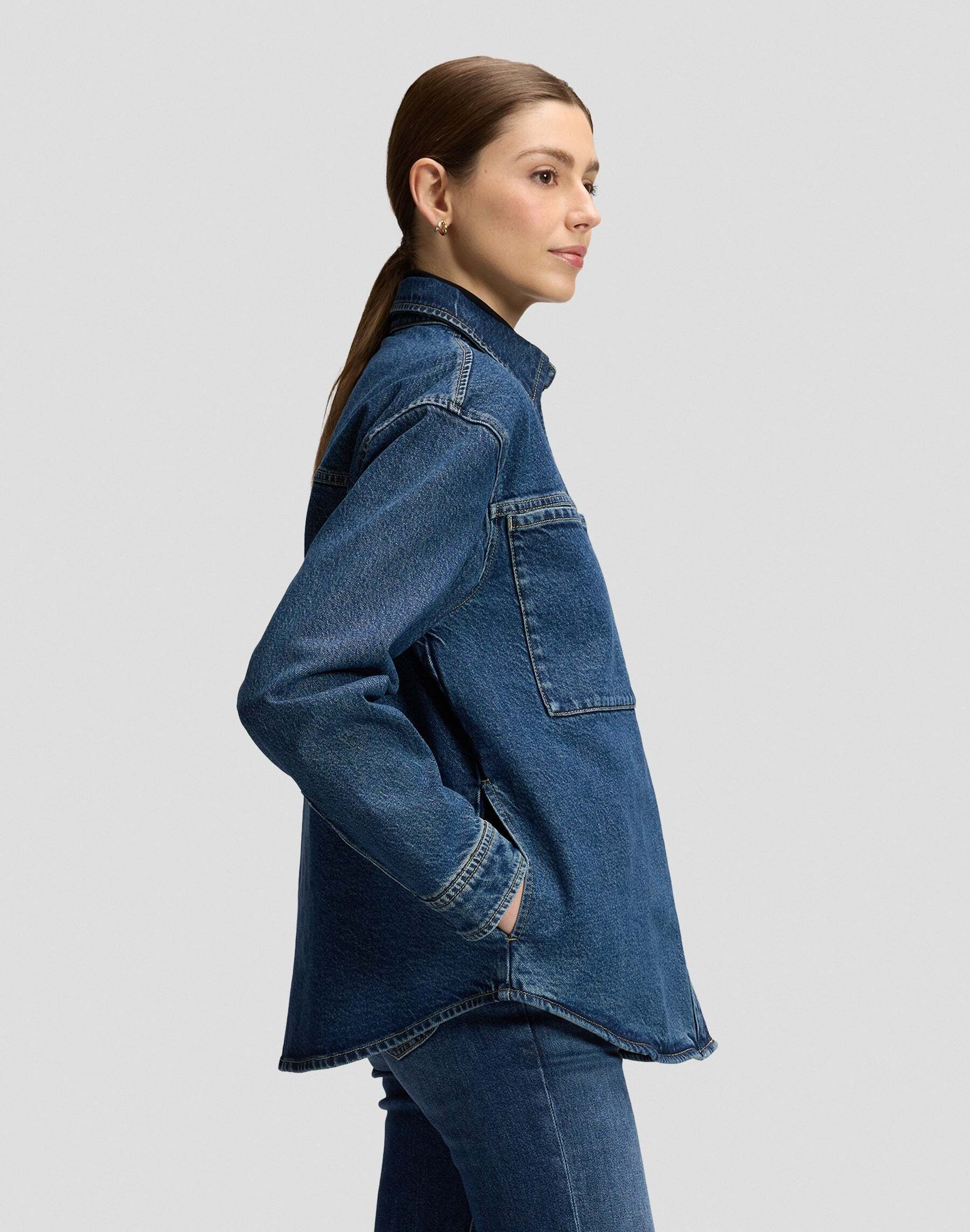 Lee® Blouse en jean »Lee Jeanshemd Relaxed Utility«