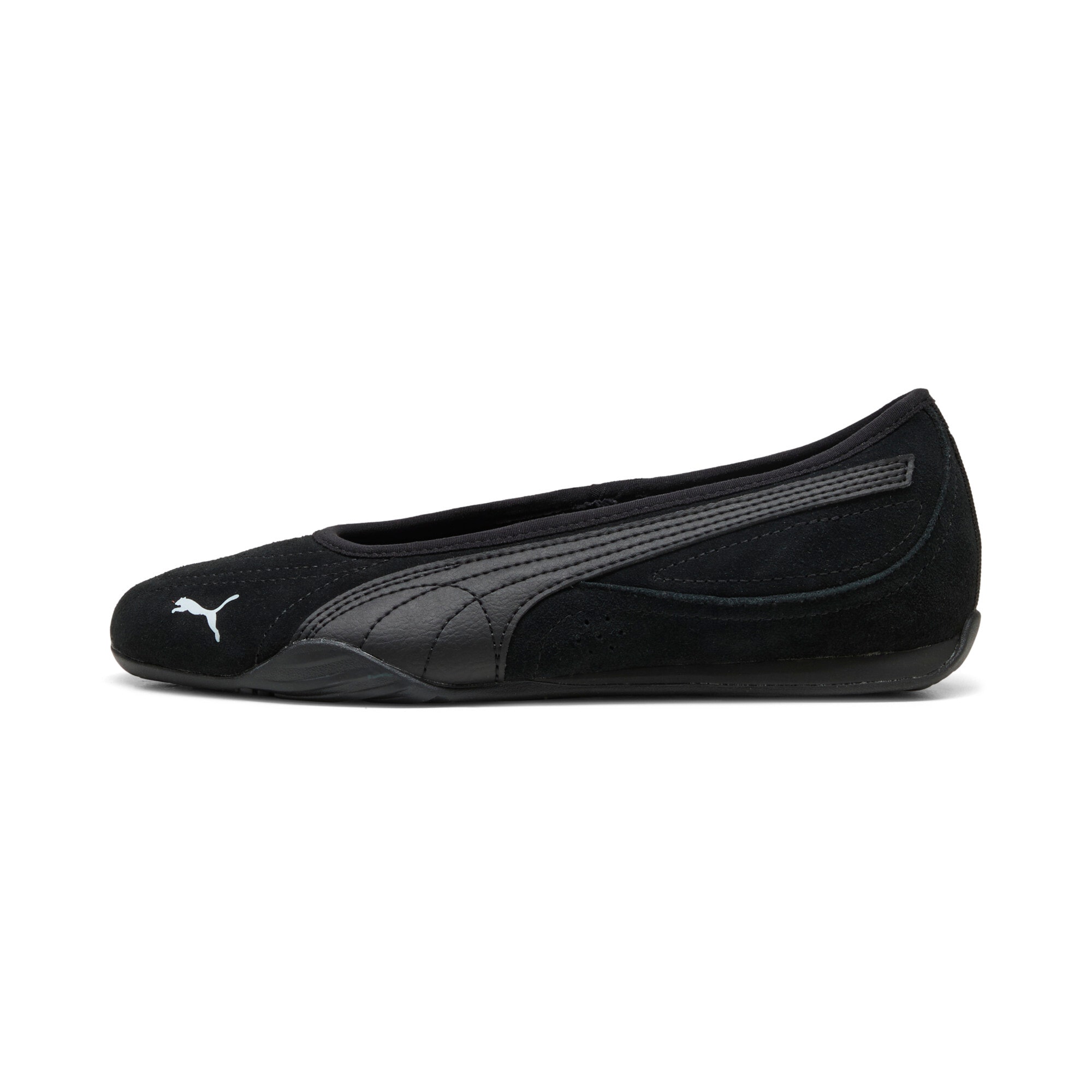 PUMA Sneakers »CATCH SOLEIL BALLERINASD«  pour activités variées, avec dessus en cuir, avec lacets