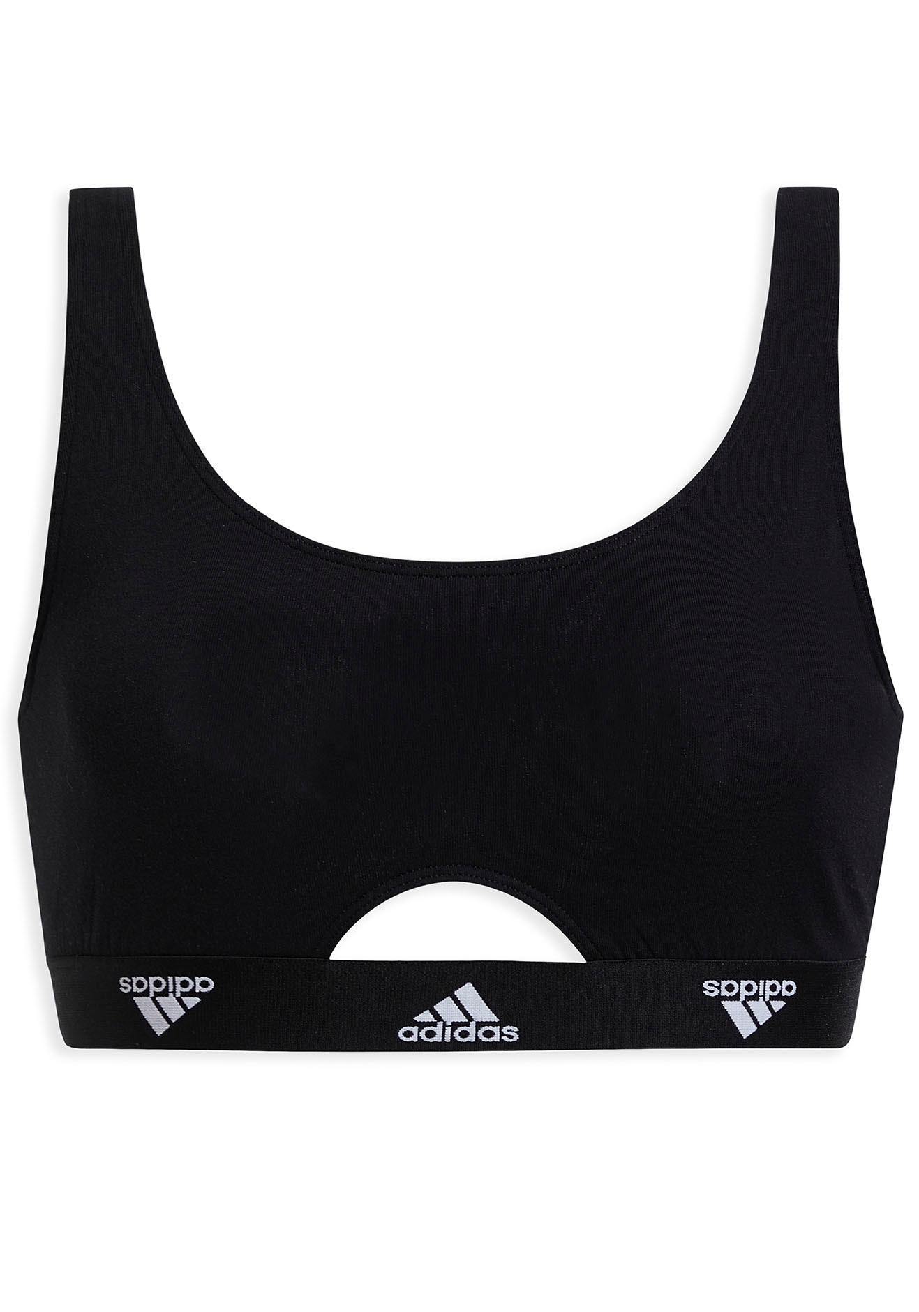 adidas Sportswear Bralette »Active Comfort« ohne Bügel, tiefer Rücken- und Rundhals-Ausschnitt