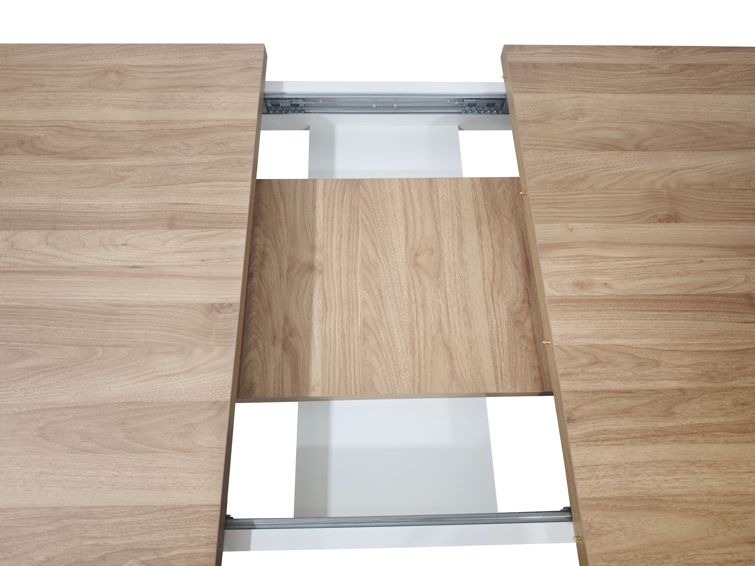 GOODproduct Esstisch »Ismund« aus Melamin und MDF Holz, Auszugsfunktion, Breite 120 oder 160 cm