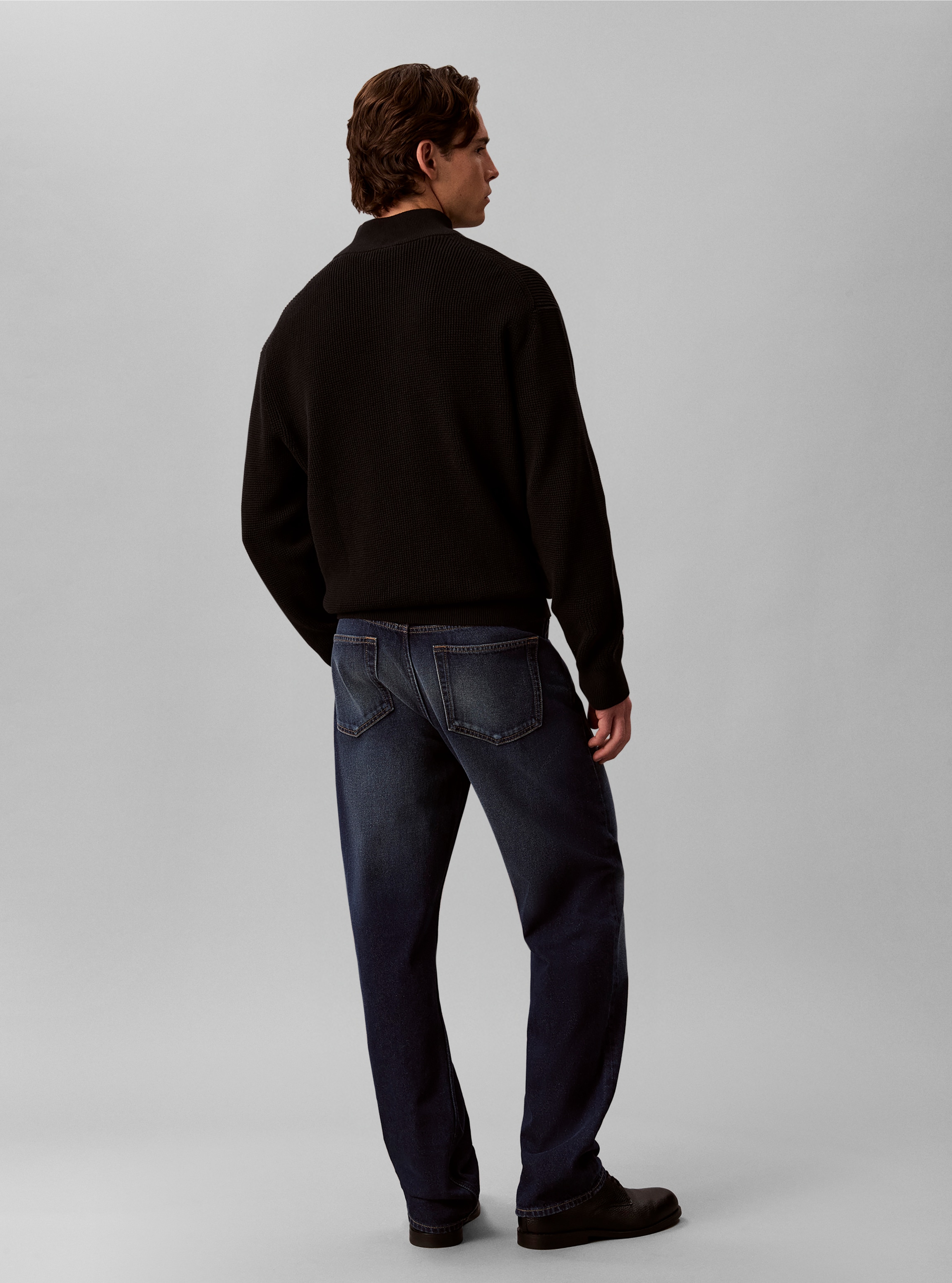Calvin Klein Jeans Troyer Regular fit avec col Troyer