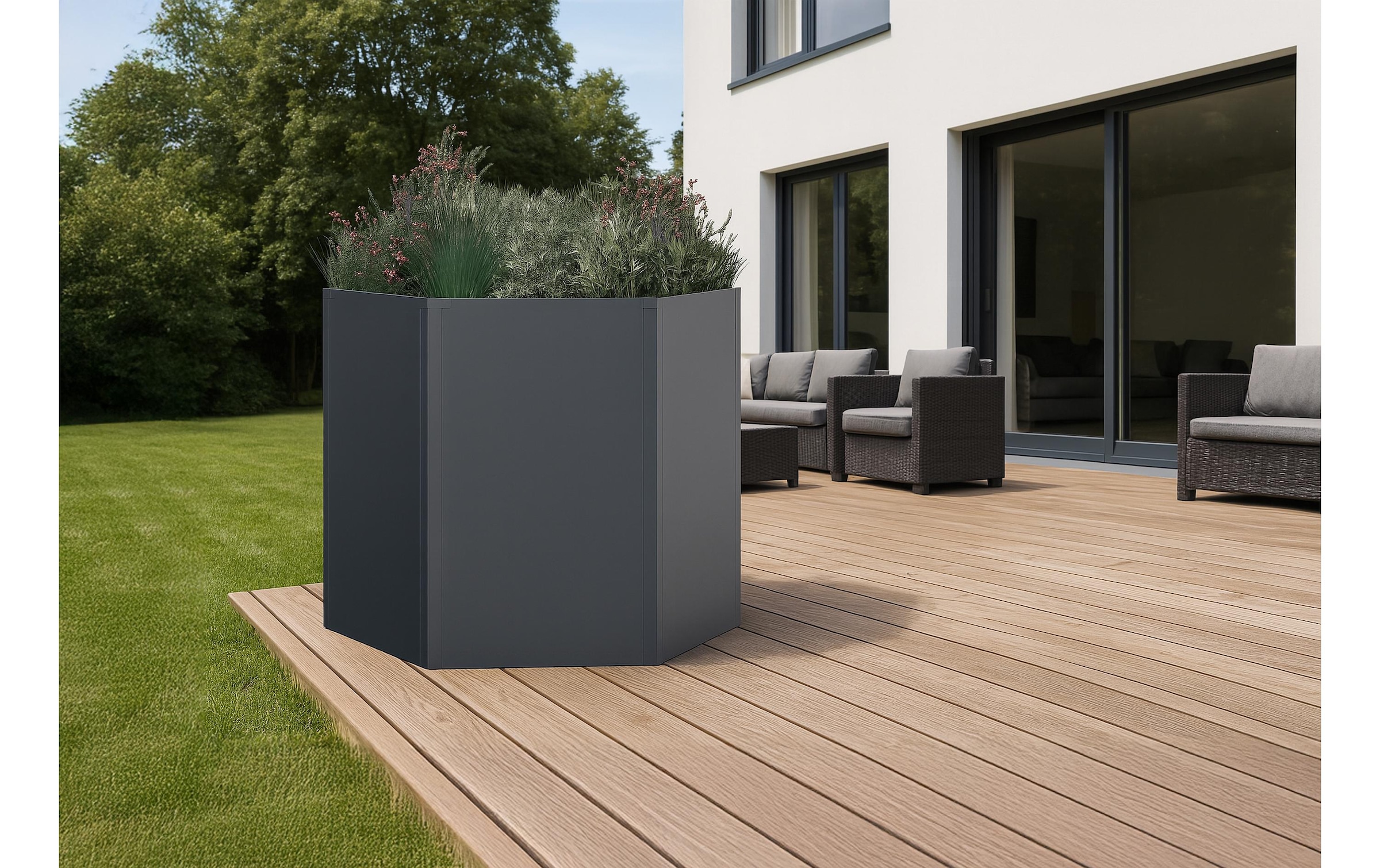 WESTMANN Lit surélevé »Varia 77« LxPxH : 100x100x77 cm