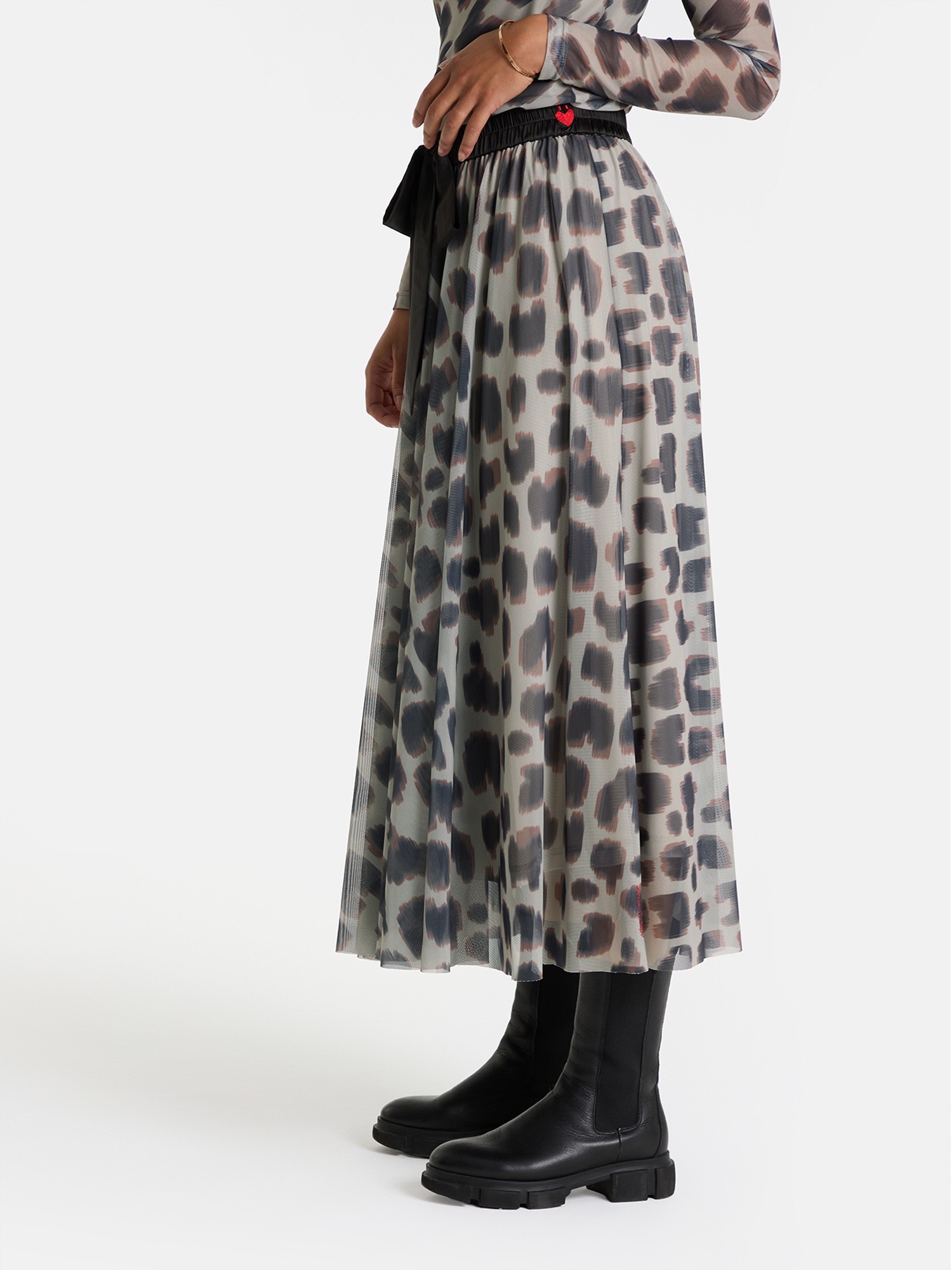 Lieblingsstück Midirock »RebiaL« in Mesh-Optik