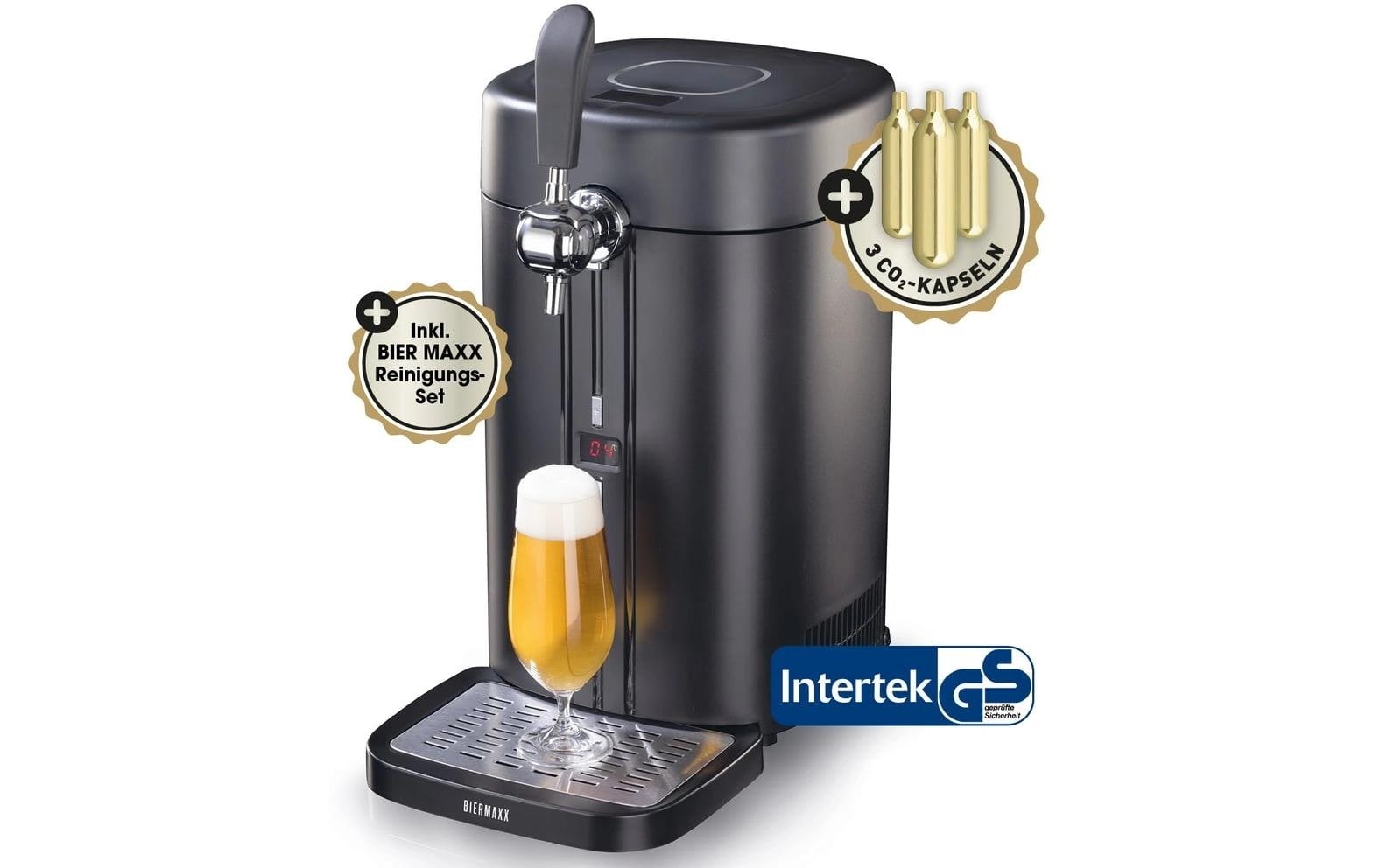 Biermaxx Pompe à bière »mit CO2-Kapsel«