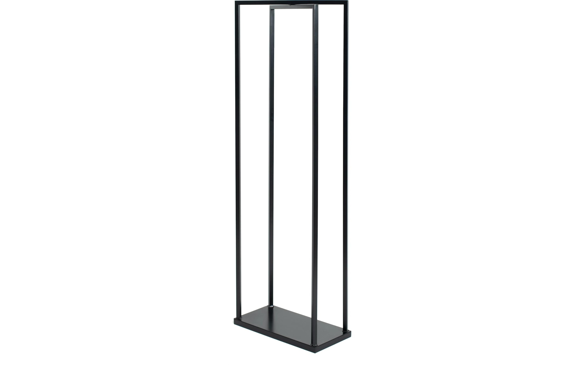 WESTMANN Étagère pour bois de cheminée »Xavier« noir, LxPxH : 40x20x120cm