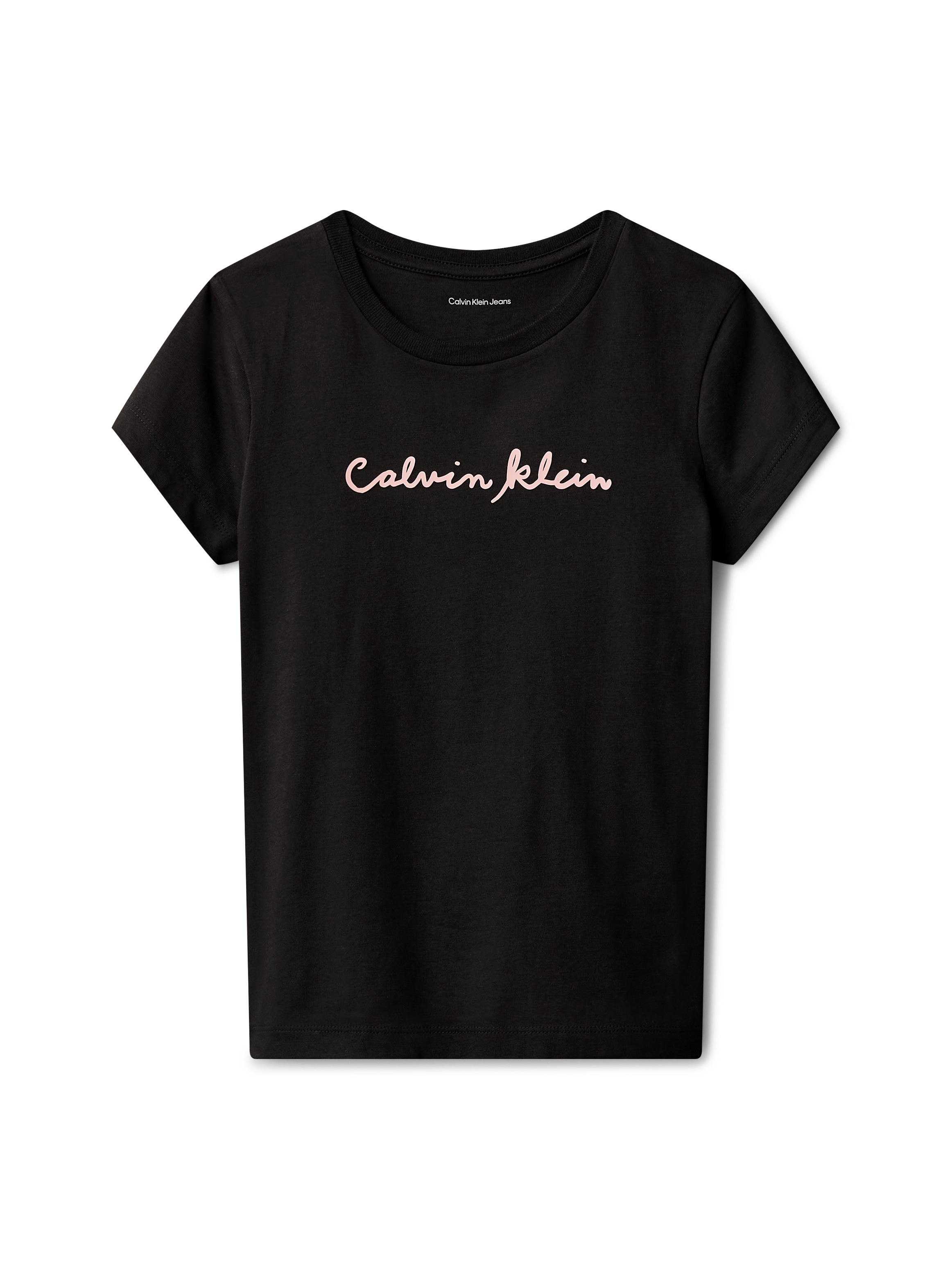 Calvin Klein Jeans T-shirt »SCRIPT LOGO SLIM T-SHIRT« Regular fit für Kinder, mit Logoschriftzug