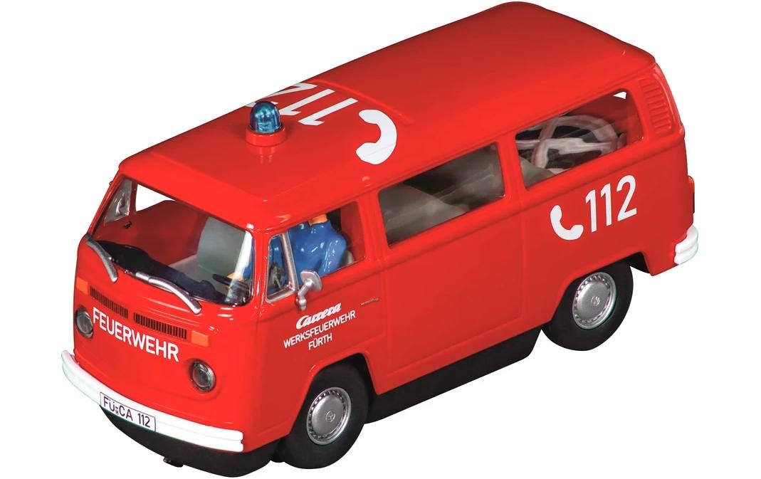 Carrera® Voiture de course »VW Bus T2b Feuerwehr Einsatzfahrzeug Slotcar« Blaulicht, Licht, Rücklicht
