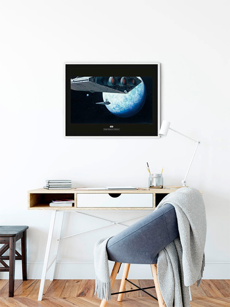 Komar Image »Star Wars Classic RMQ Hoth Orbit« 1 cuis tlg. Wandbild zur Dekoration im Kinderzimmer - ohne Rahmen