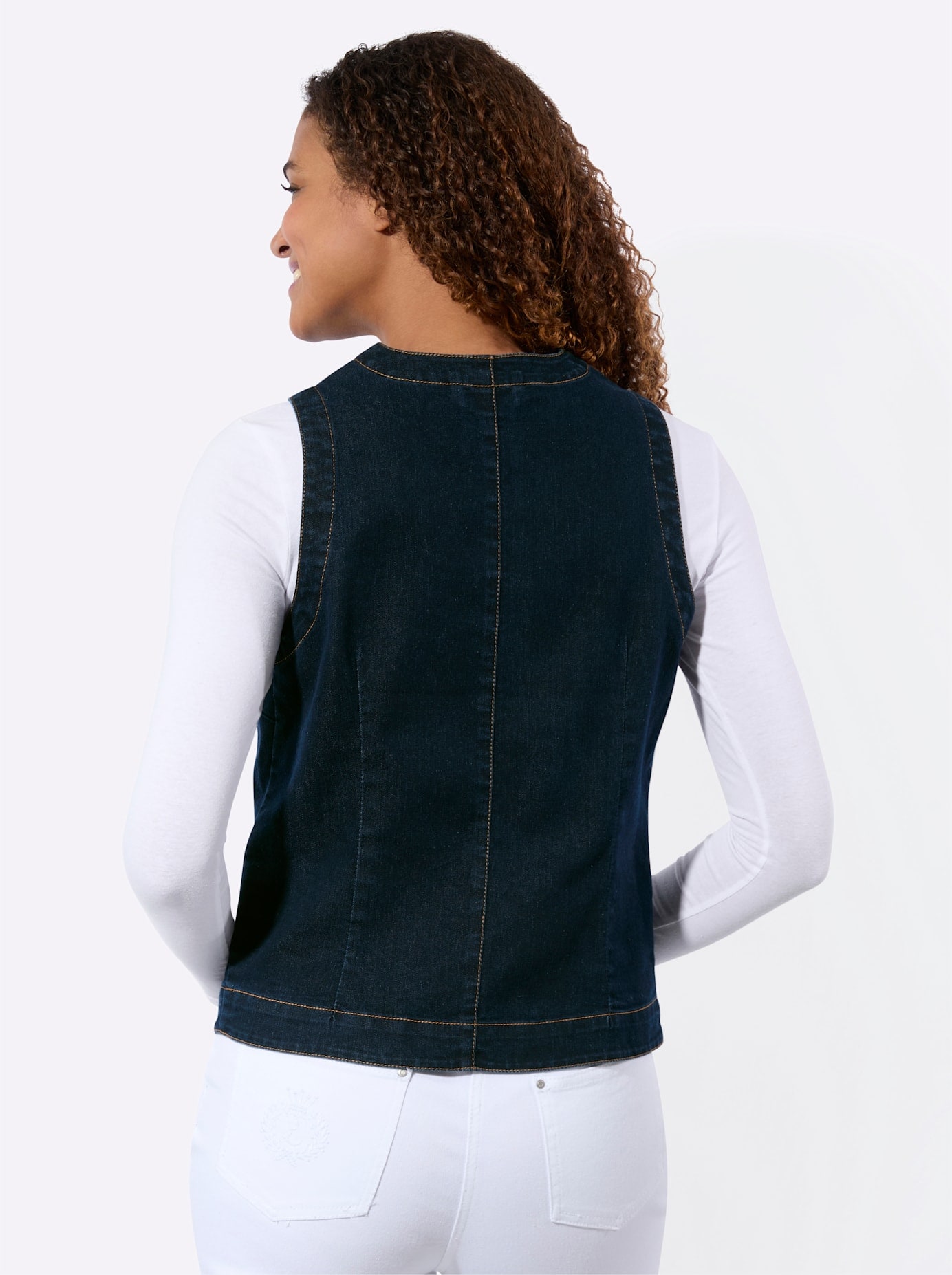 Inspirationen Gilet en jean
