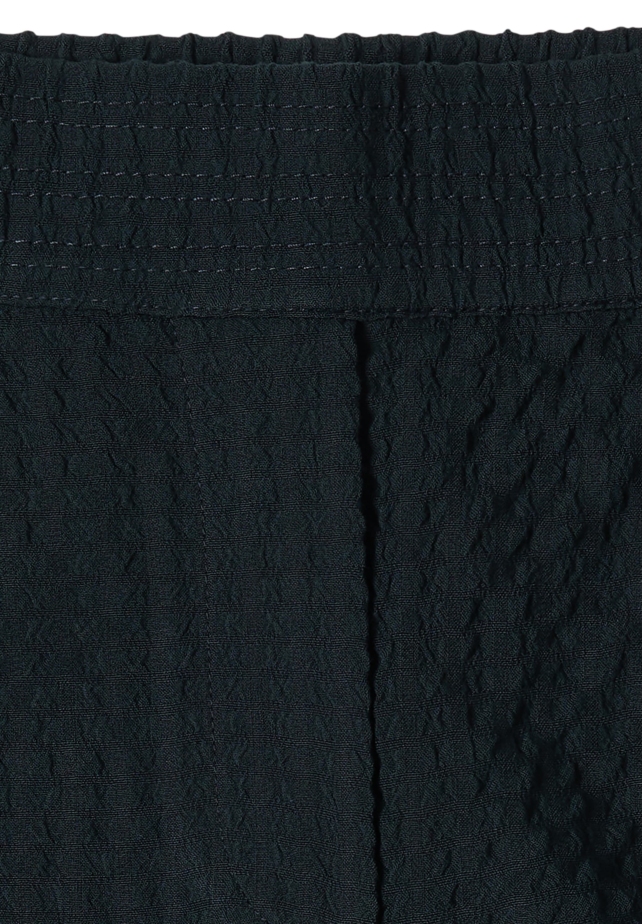 Cecil Pantalon 7/8 »Style Neele«  Qualité seersucker, ceinture élastique, jambe large