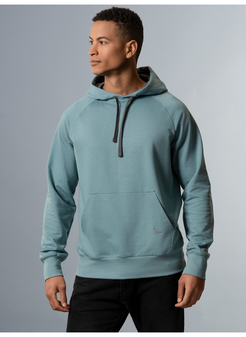 Trigema Sweat à capuche »TRIGEMA Kapuzensweatshirt aus Biobaumwolle«
