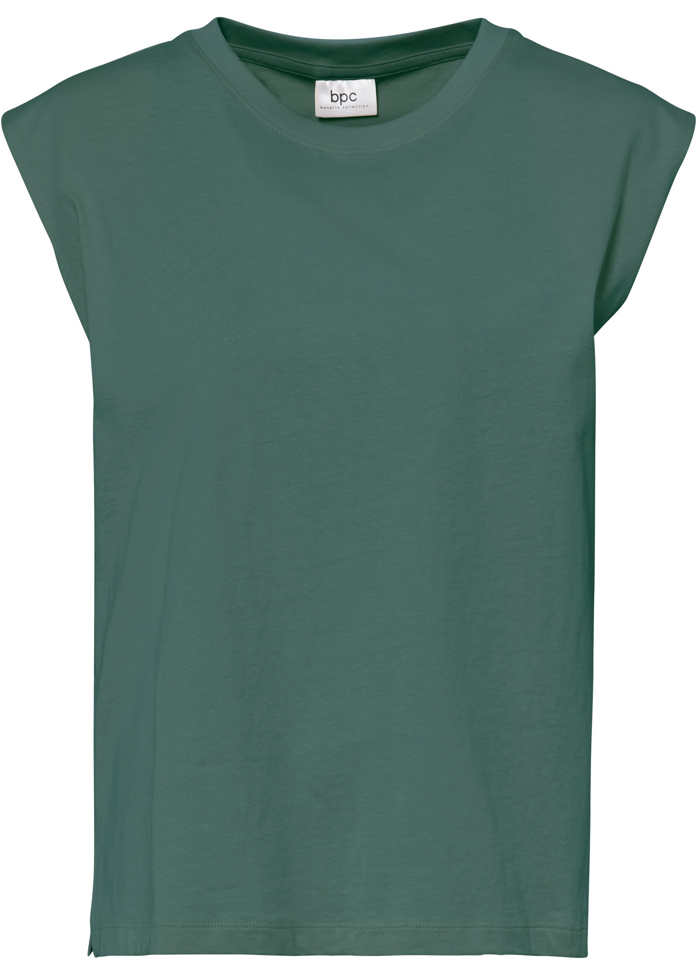 bonprix Oversize-Shirt lässiger Oversize-Schnitt, verstärkte Schulter, ärmellos