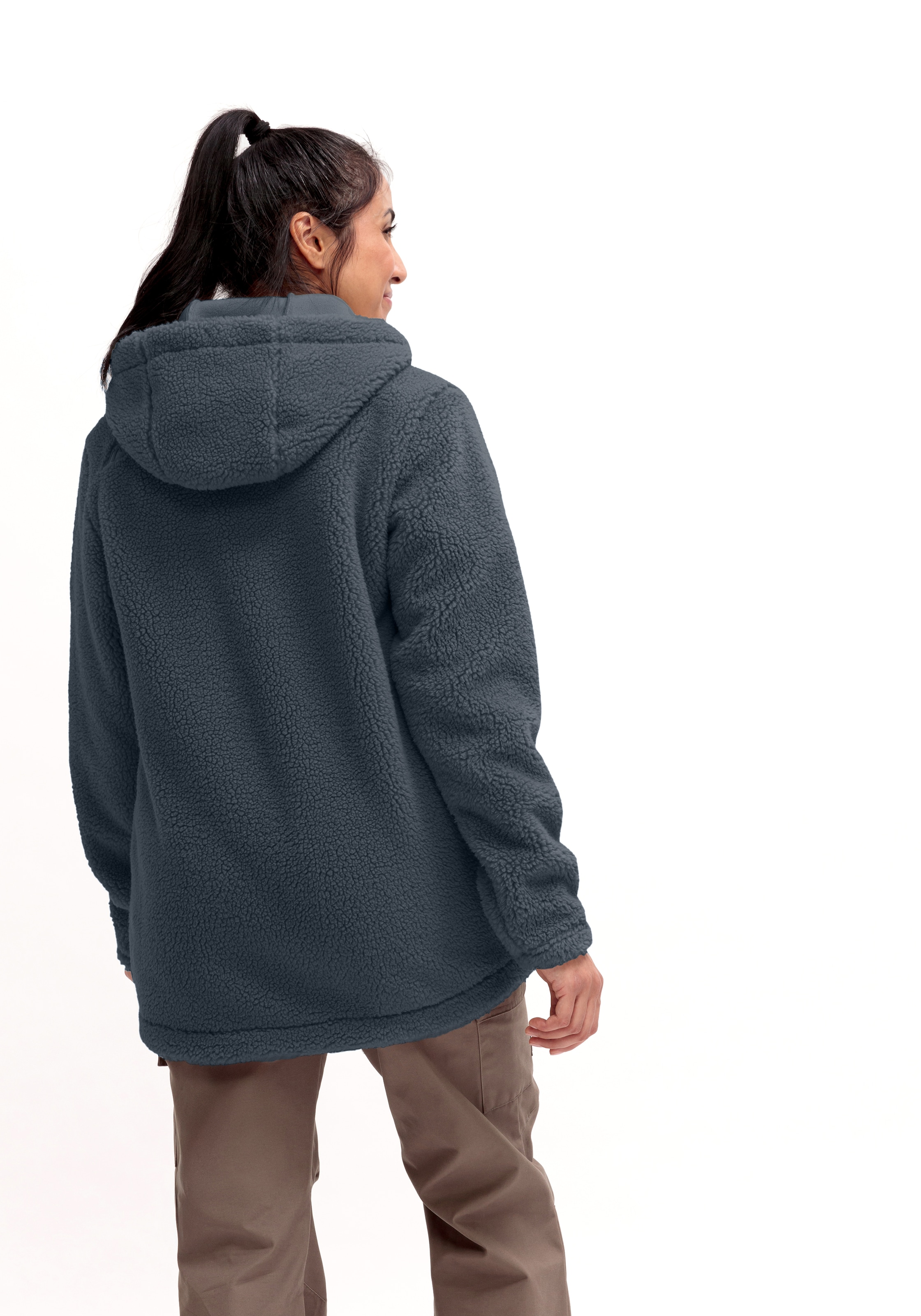 Maier Sports Fleecejacke »Cheviot W« atmungsaktives Damen Fleece, weiter Schnitt
